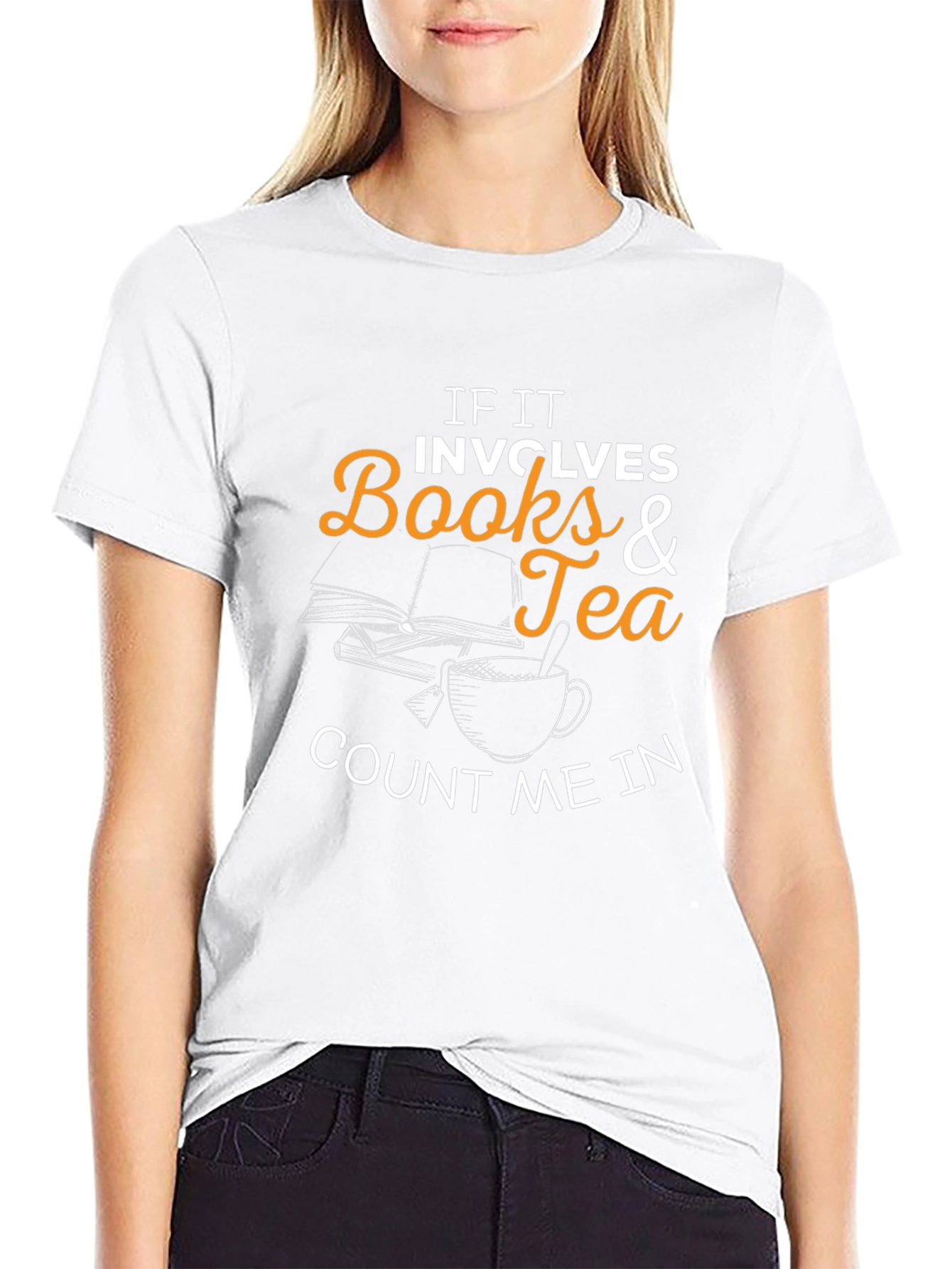 Black Books and Tea T-Shirt - Count Me In view 9