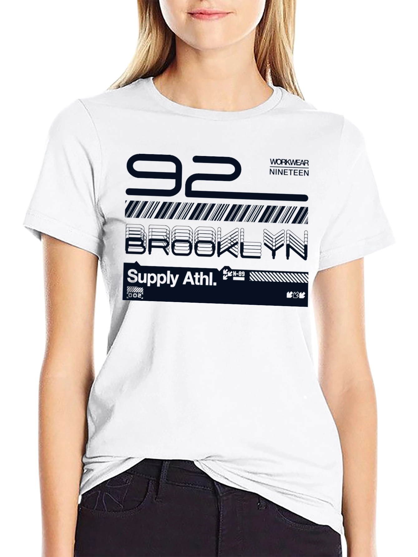 Black Brooklyn 92 Men's Graphic Tee - Athletic Supply view 9