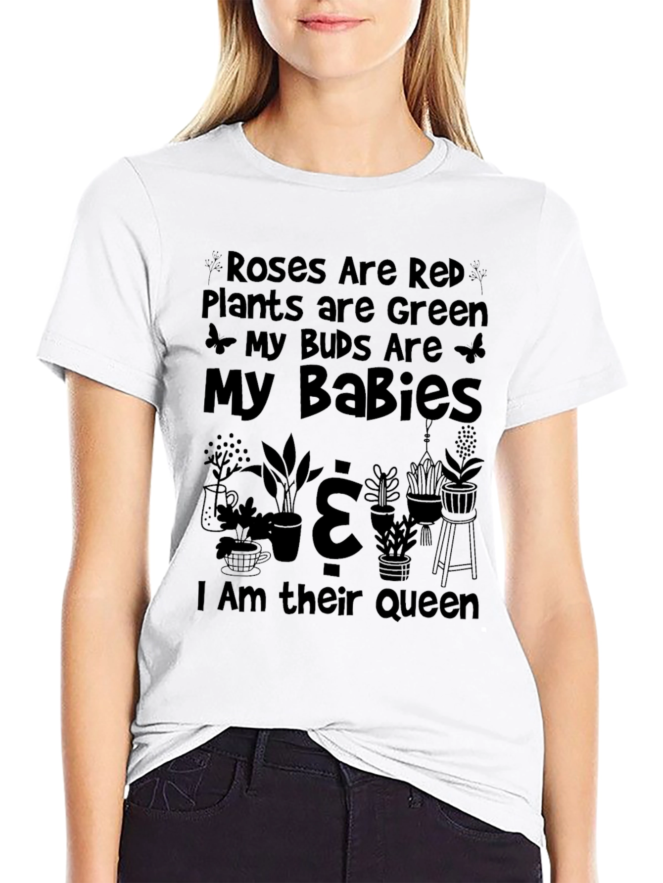 Black Roses Are Red Plants Are Green T-Shirt view 9