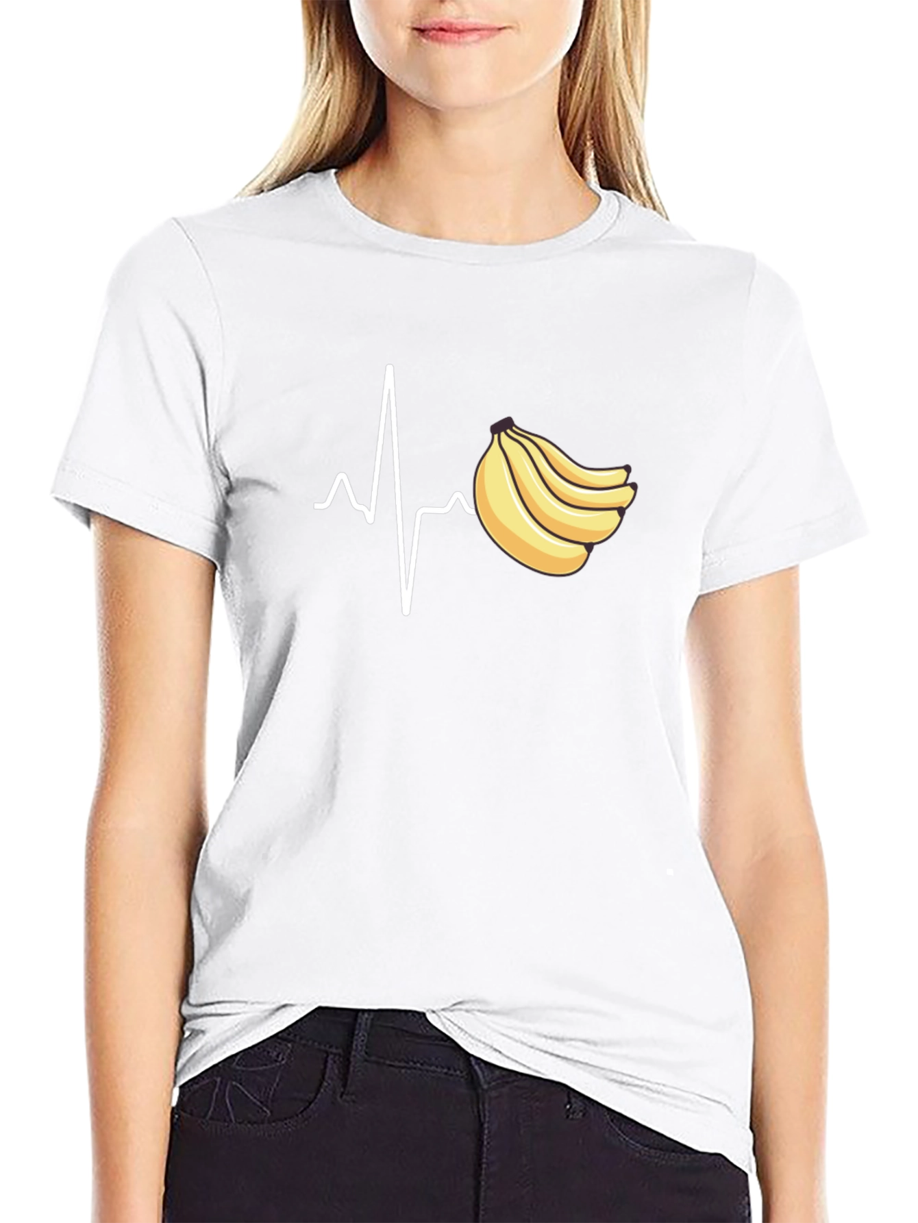 Black Banana Heartbeat Graphic Tee - Unisex view 9
