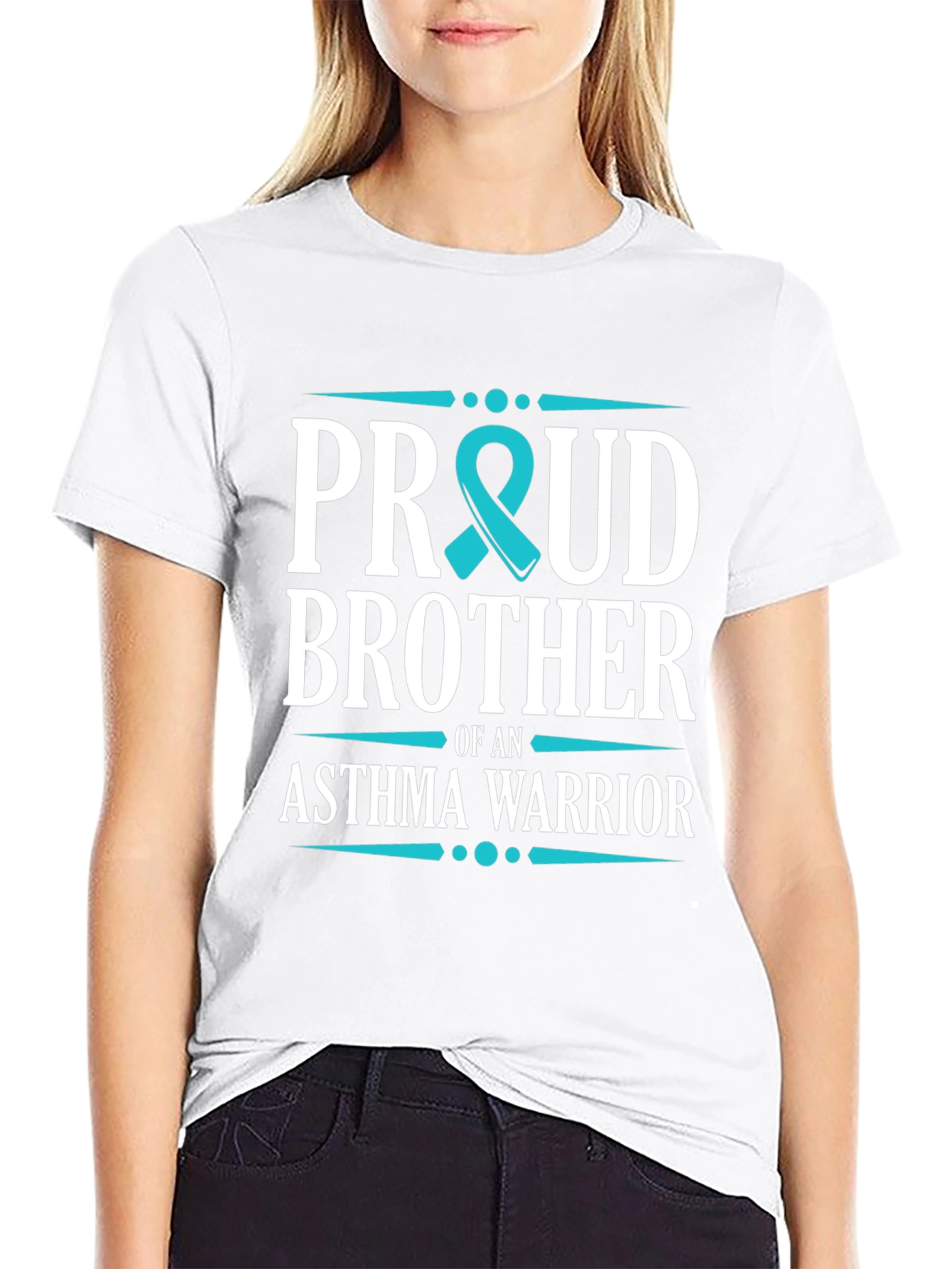 Proud Brother Asthma Warrior Graphic Tee - 9