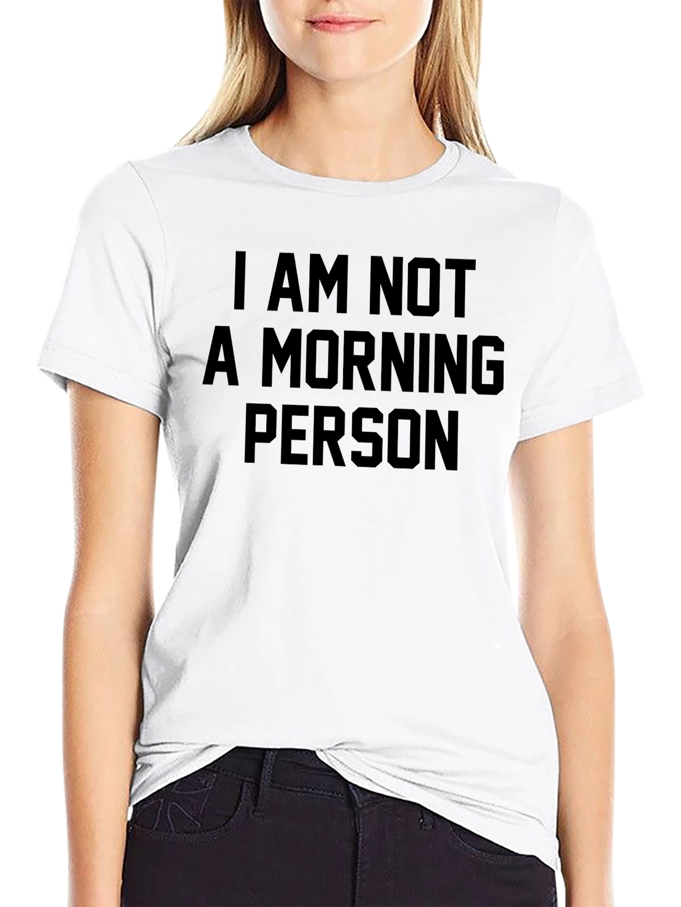 I Am Not A Morning Person - Graphic Tee - 9