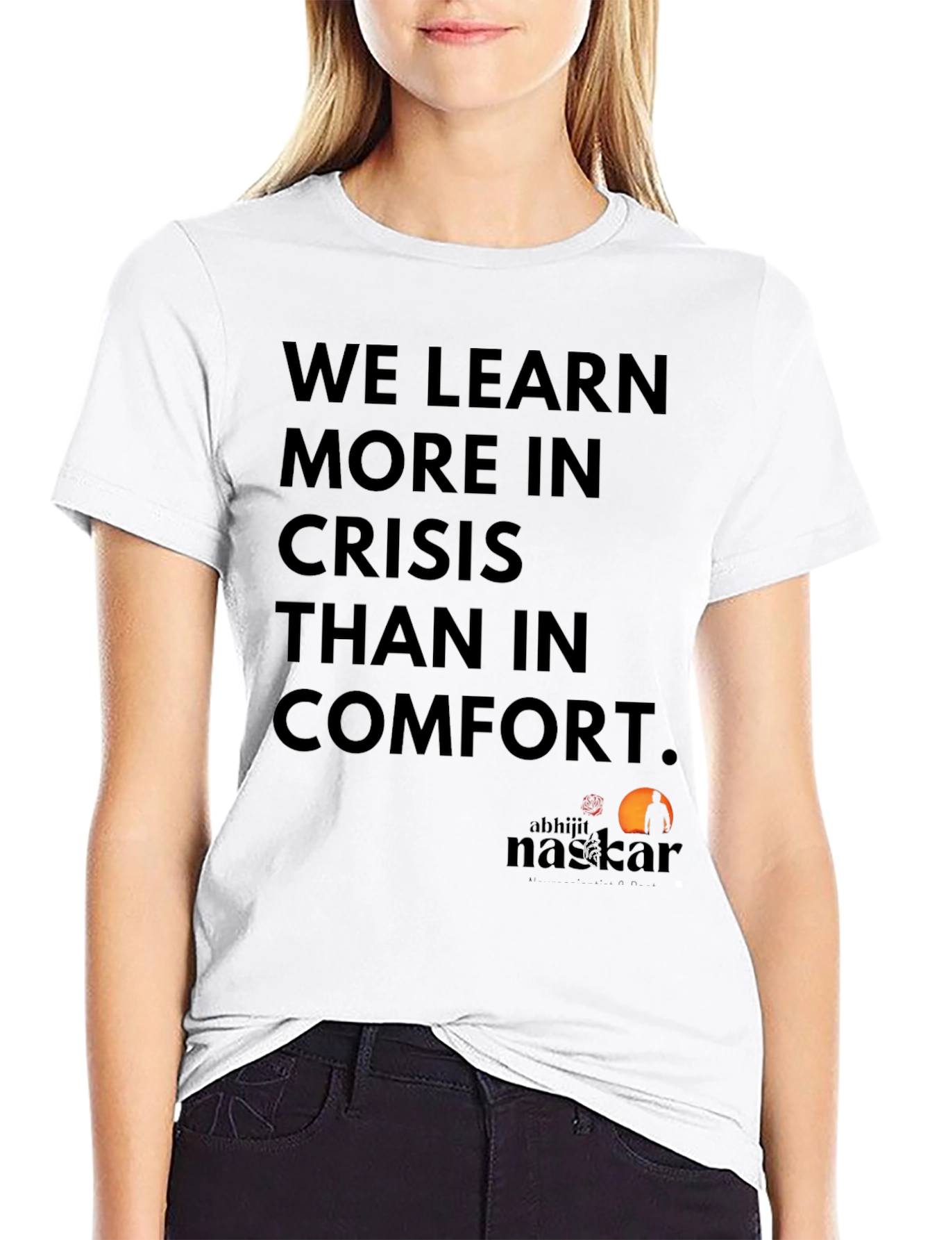 Black Crisis Comfort T-Shirt - Motivational Design view 9