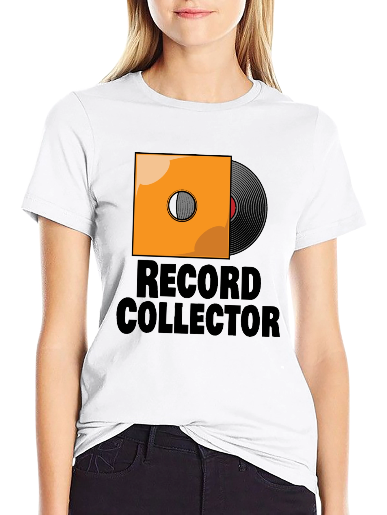 Black Record Collector T-Shirt view 9