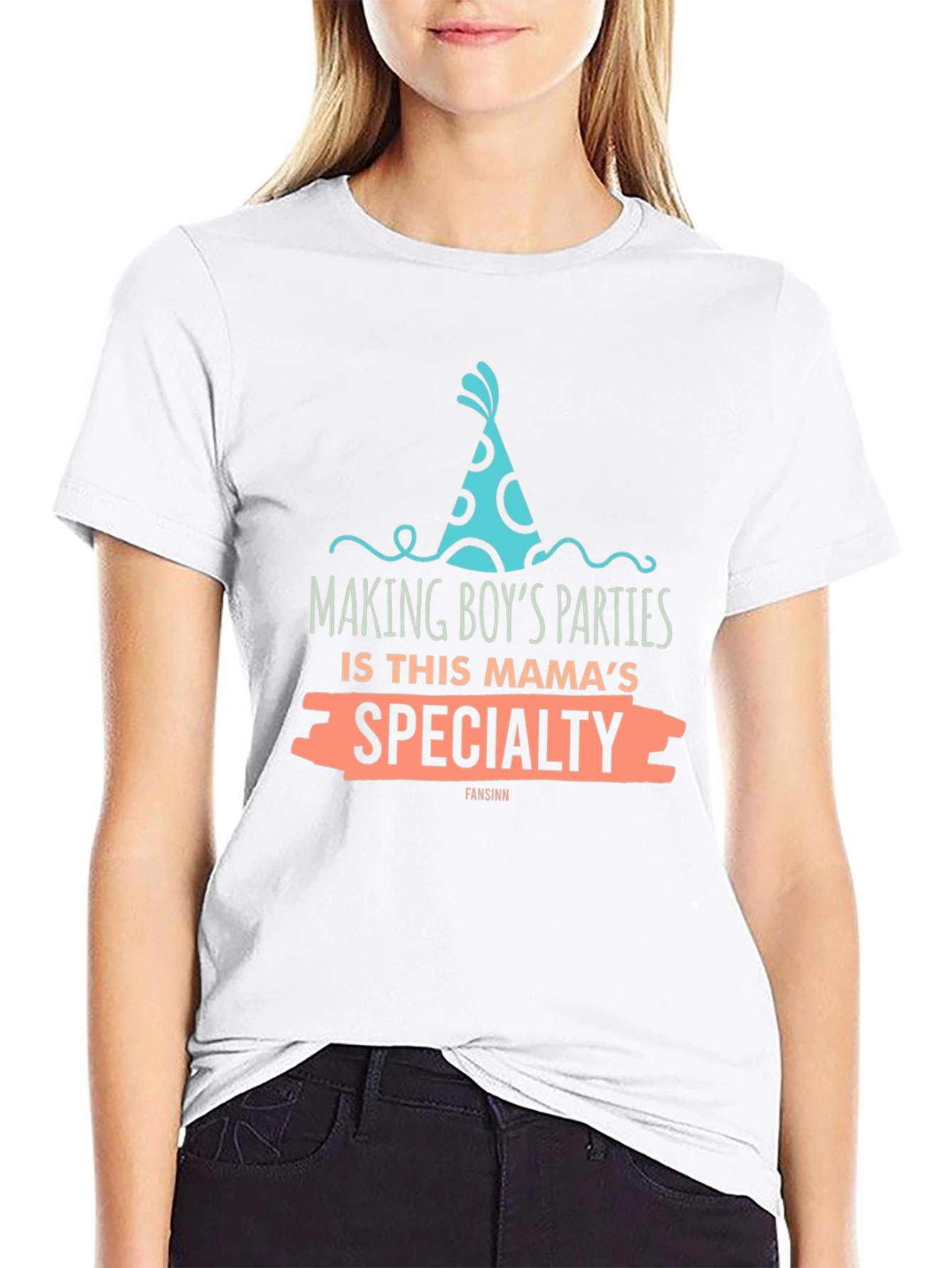 Black Mama's Specialty Birthday T-Shirt - Black Graphic Tee view 9