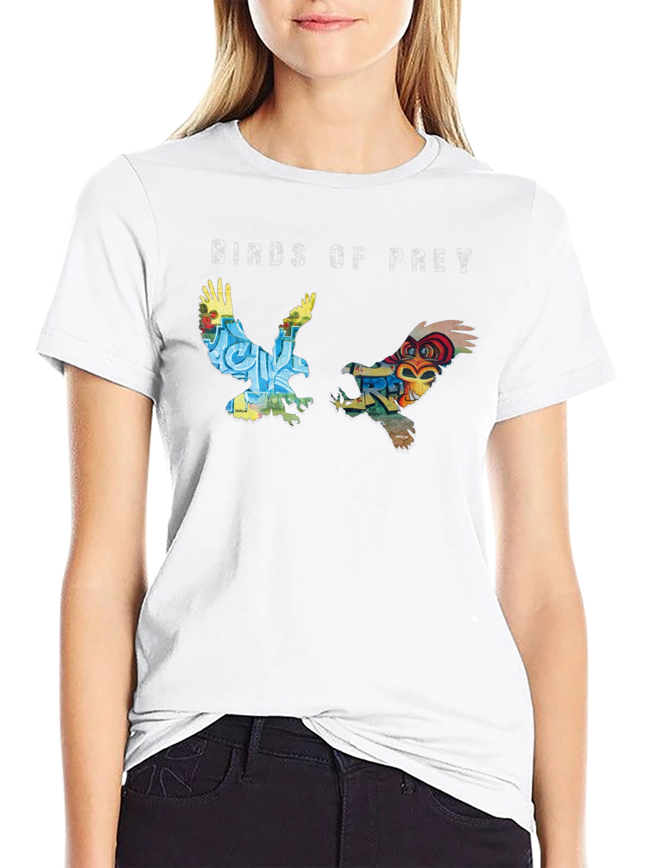 Birds of Prey Graphic Tee - Unique Design - 9