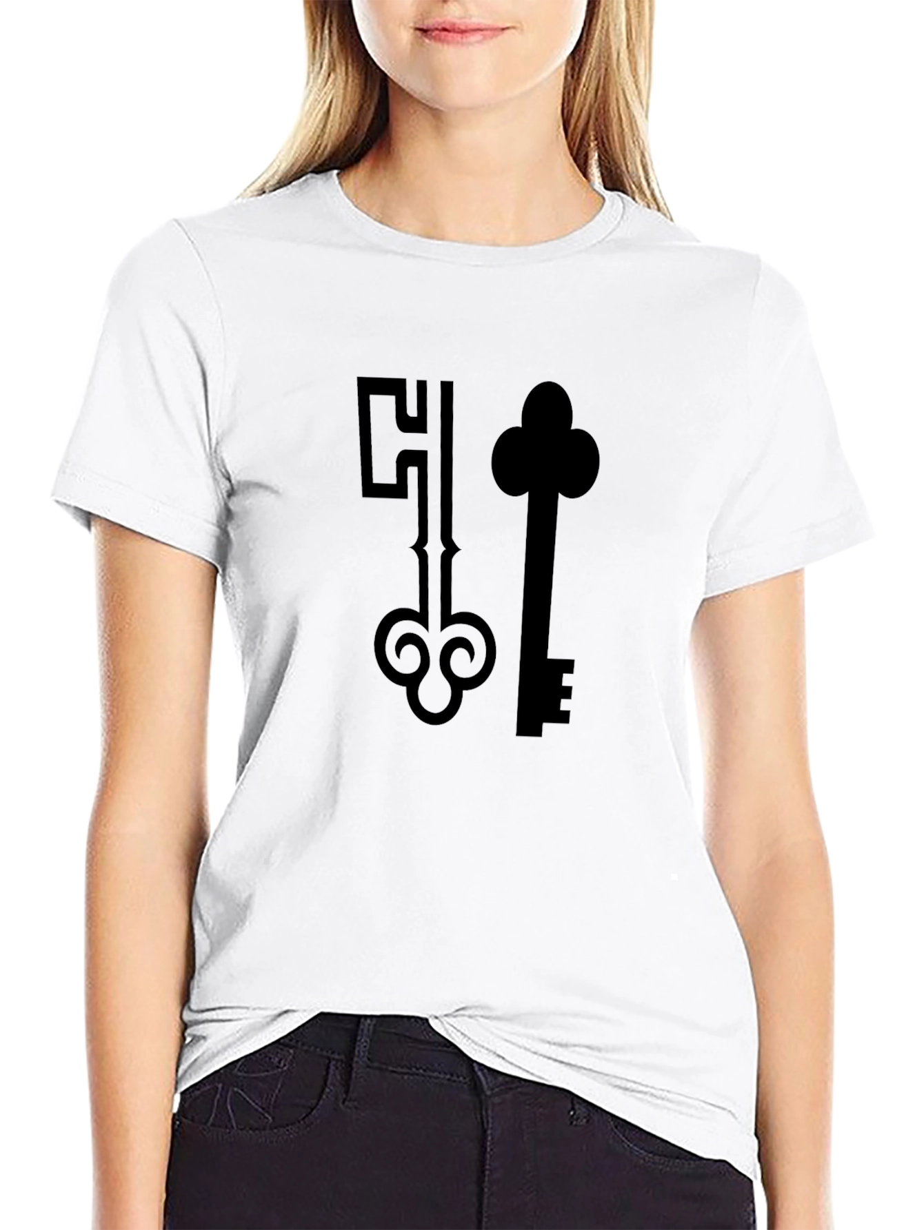 Black Keys Graphic Black T-Shirt for Men view 9