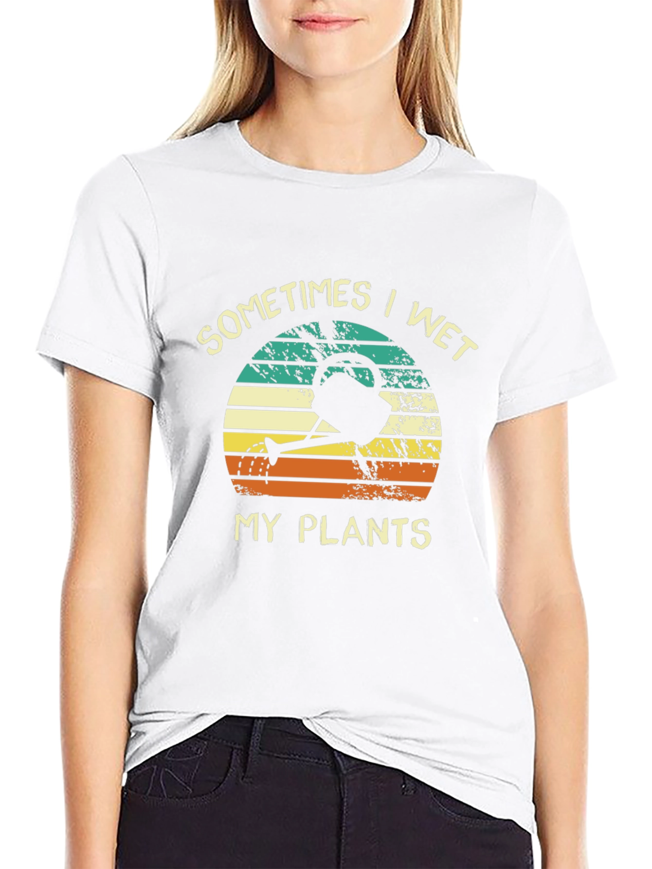 Sometimes I Wet My Plants Men's Graphic T-Shirt - 9