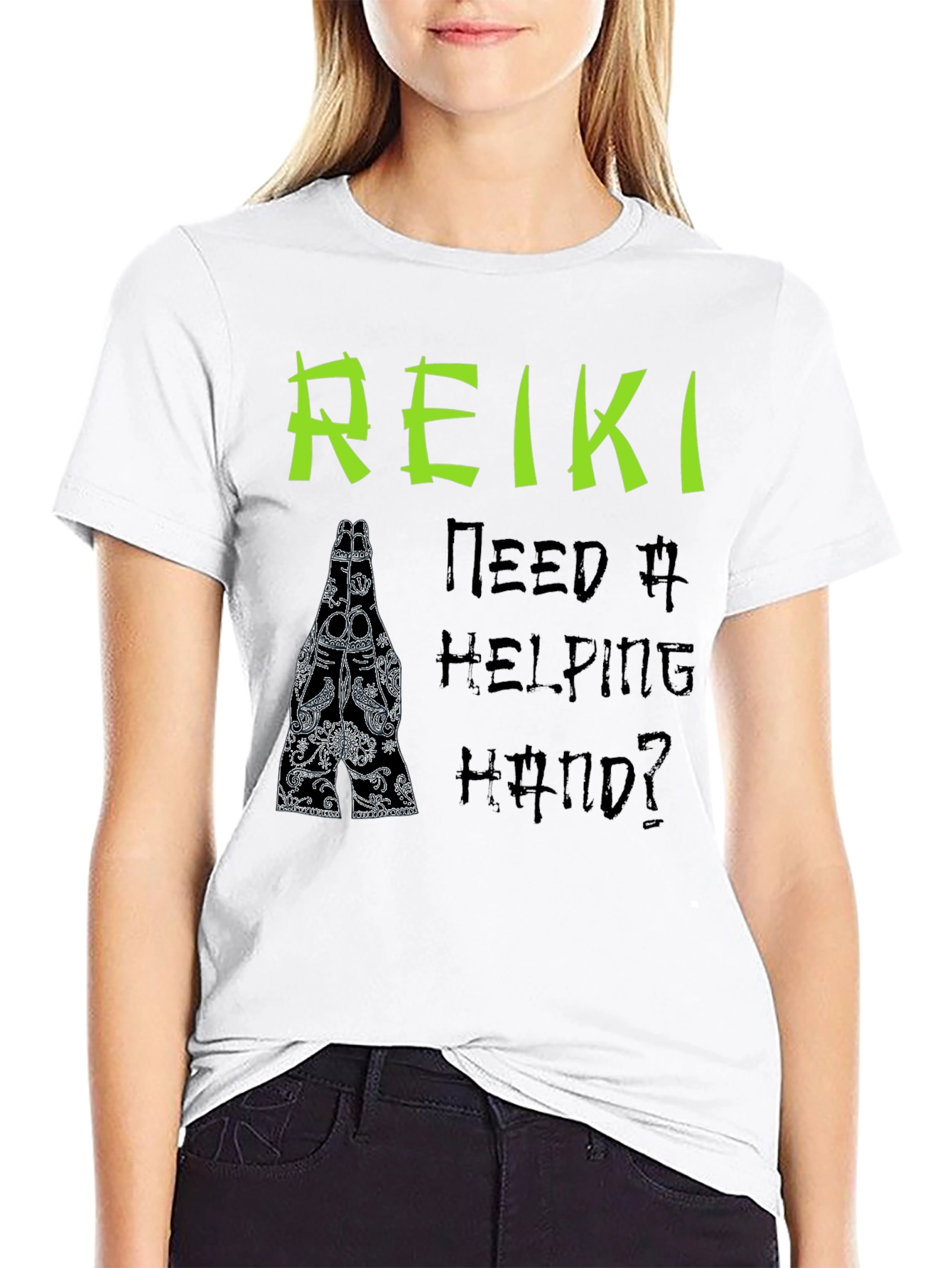 Reiki Need a Helping Hand T-Shirt - 9