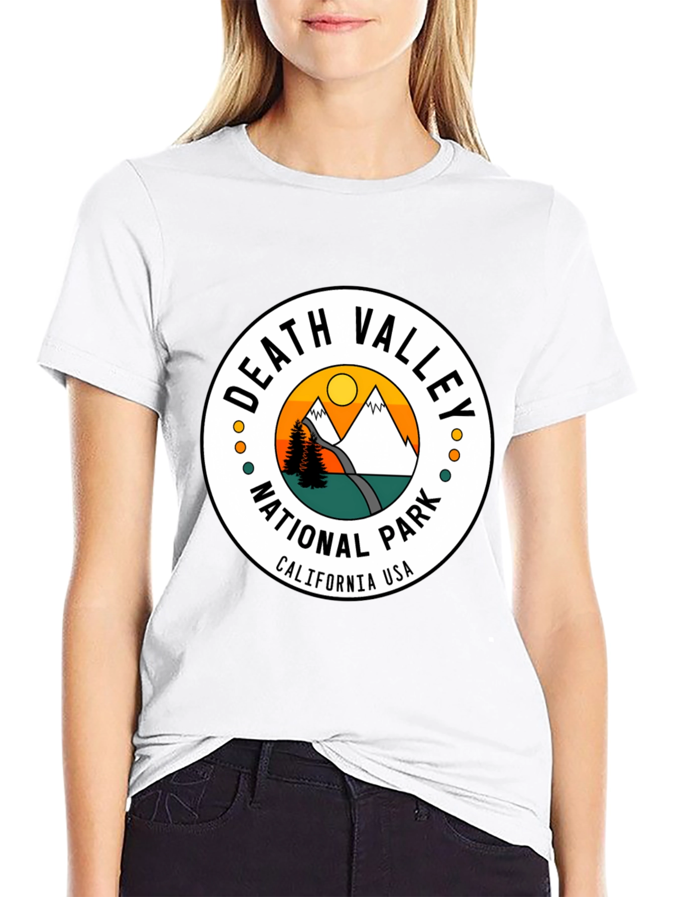 Black Death Valley National Park Graphic Tee view 9