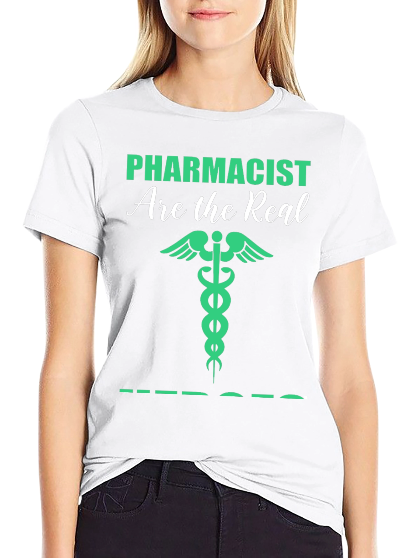 Black Pharmacist Hero Tee view 9