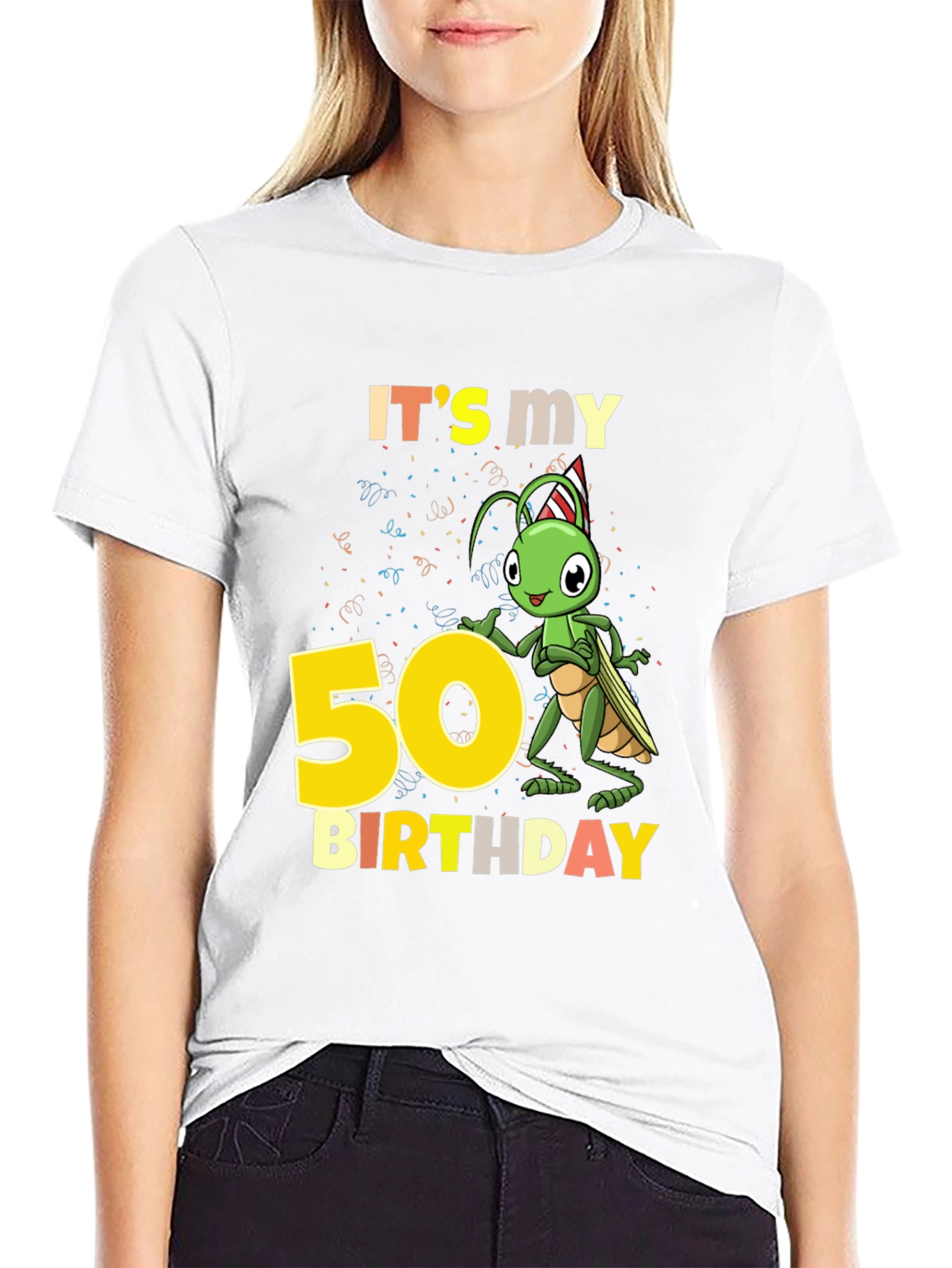 50th Birthday Cricket Graphic Tee - 9