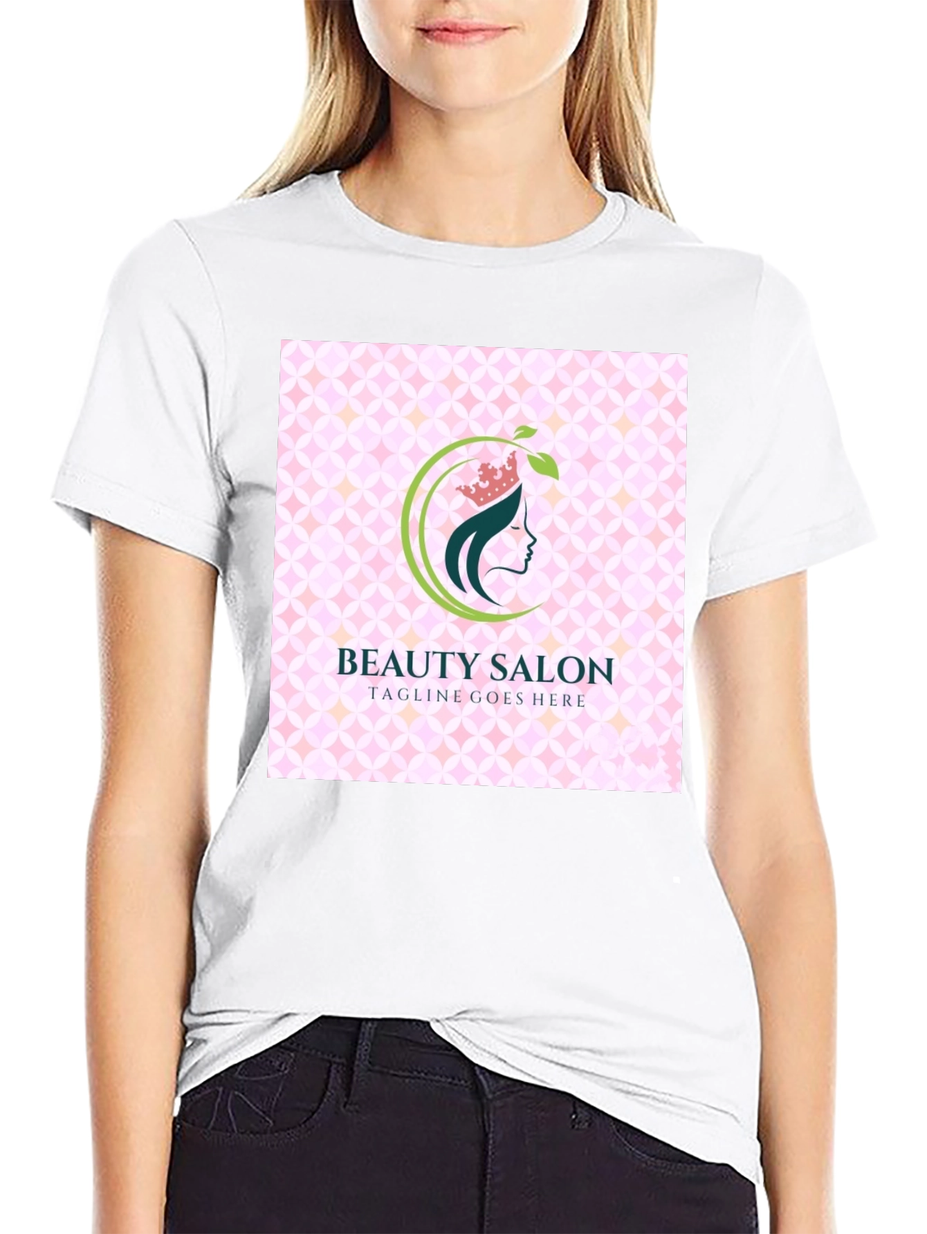 Black Beauty Salon Graphic T-Shirt view 9