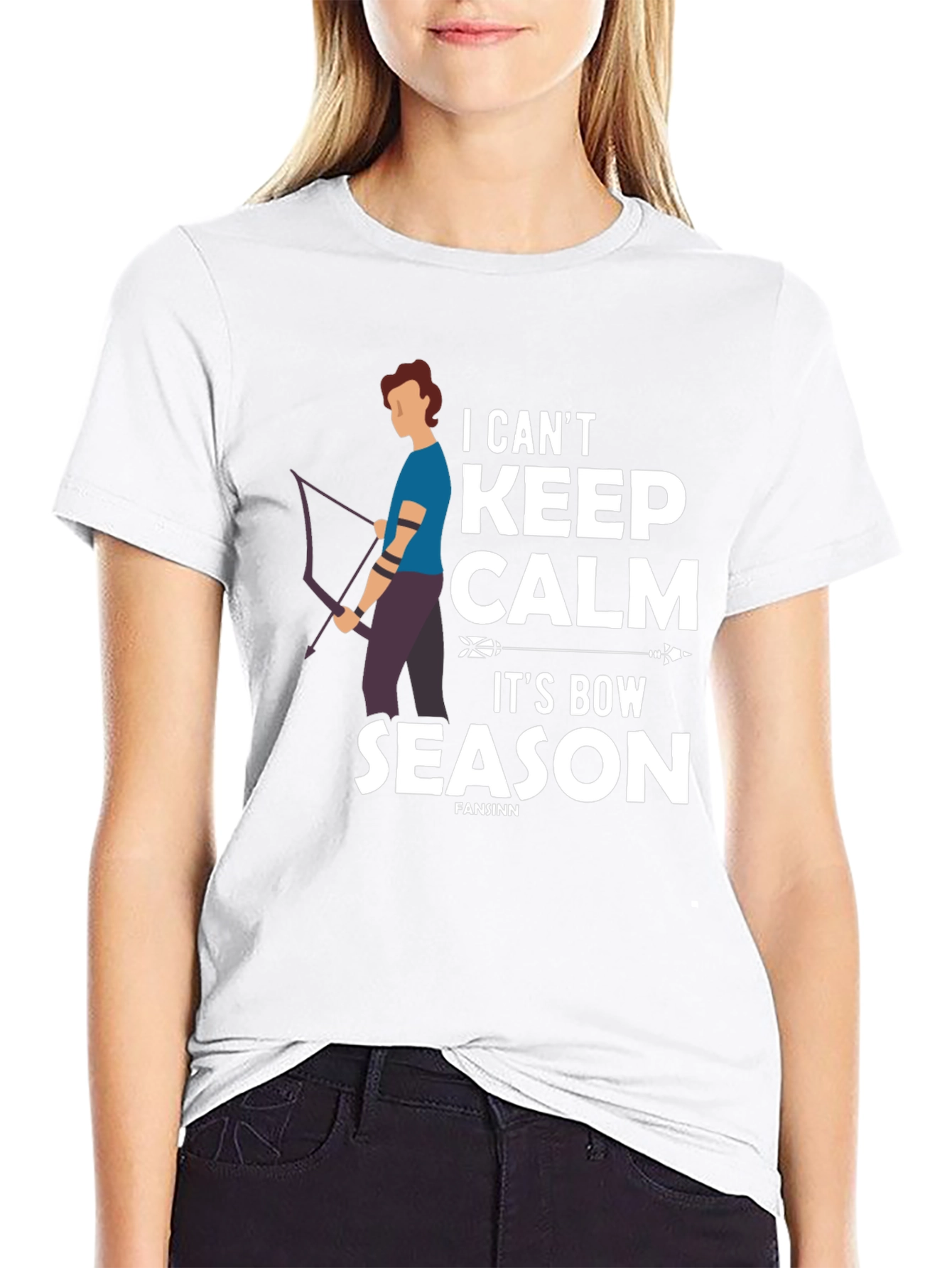 Black Bow Season T-Shirt: I Can't Keep Calm! view 9