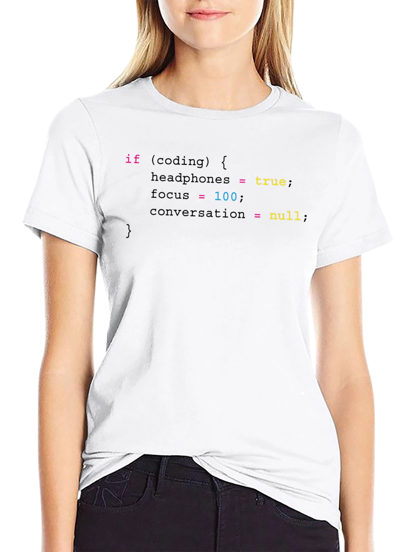 Black Coding Humor T-Shirt - Programmer Gift view 9