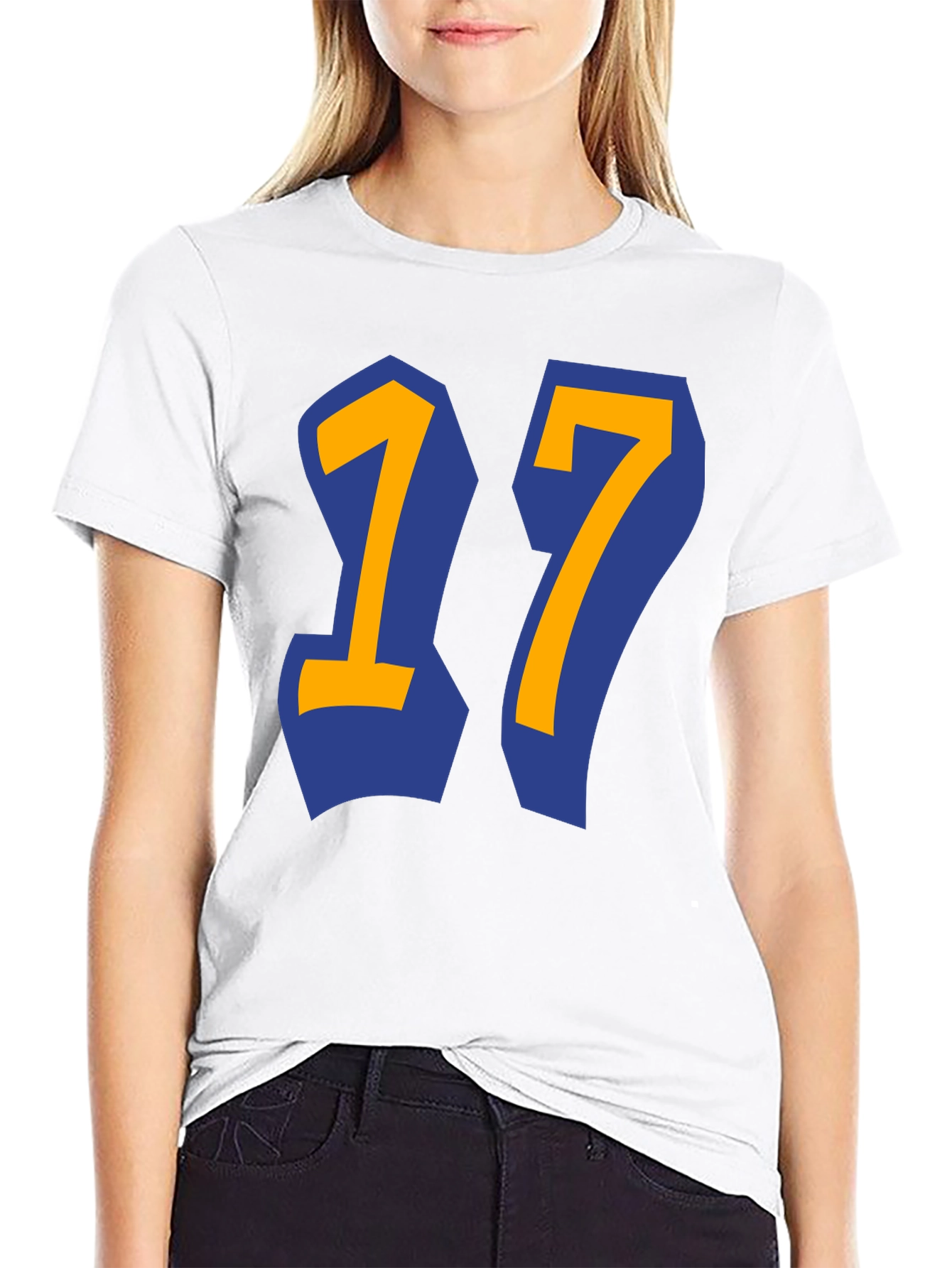 Black Vintage 17 Graphic Tee - Black view 9