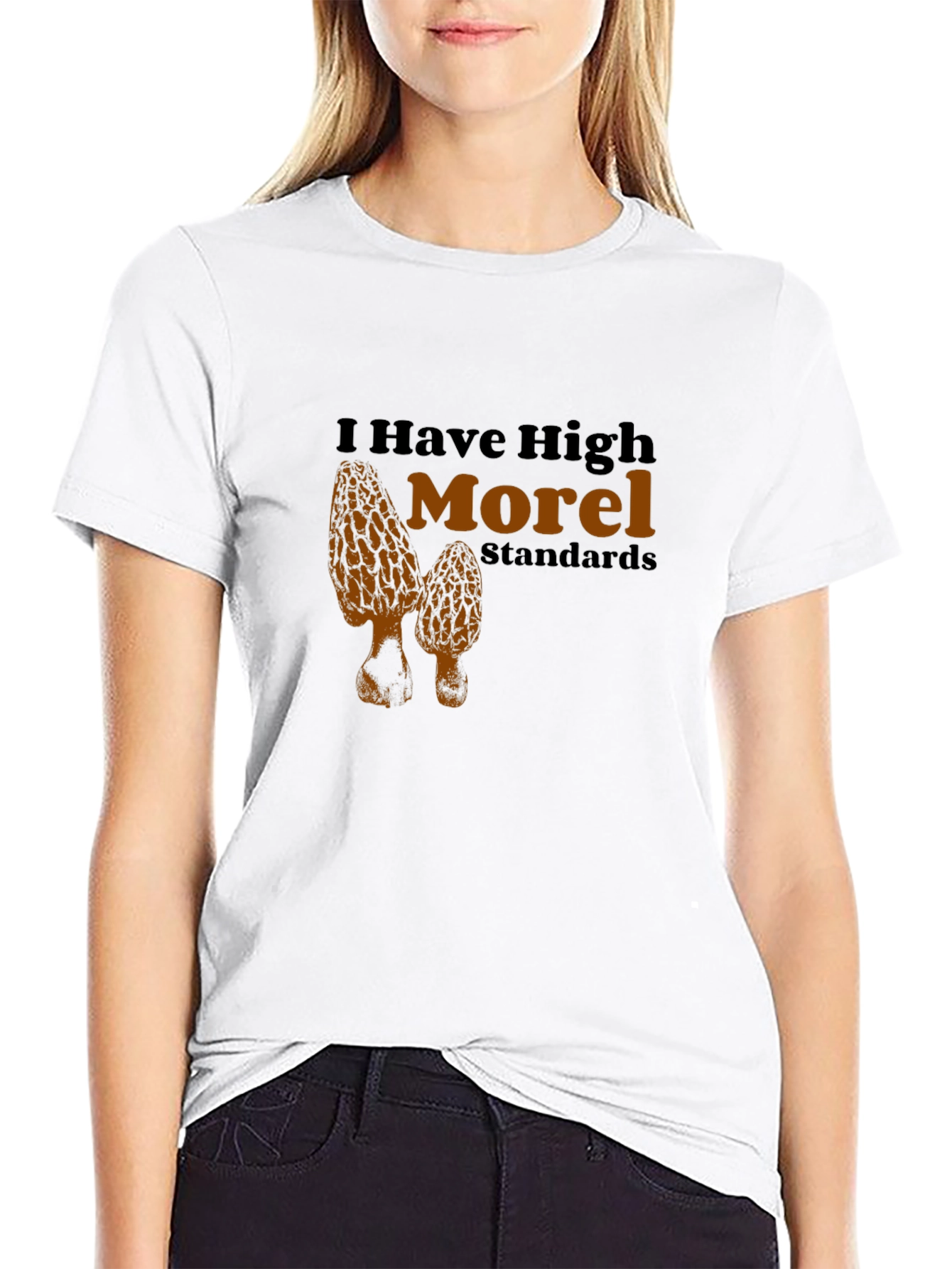 Black High Morel Standards Graphic T-Shirt view 9
