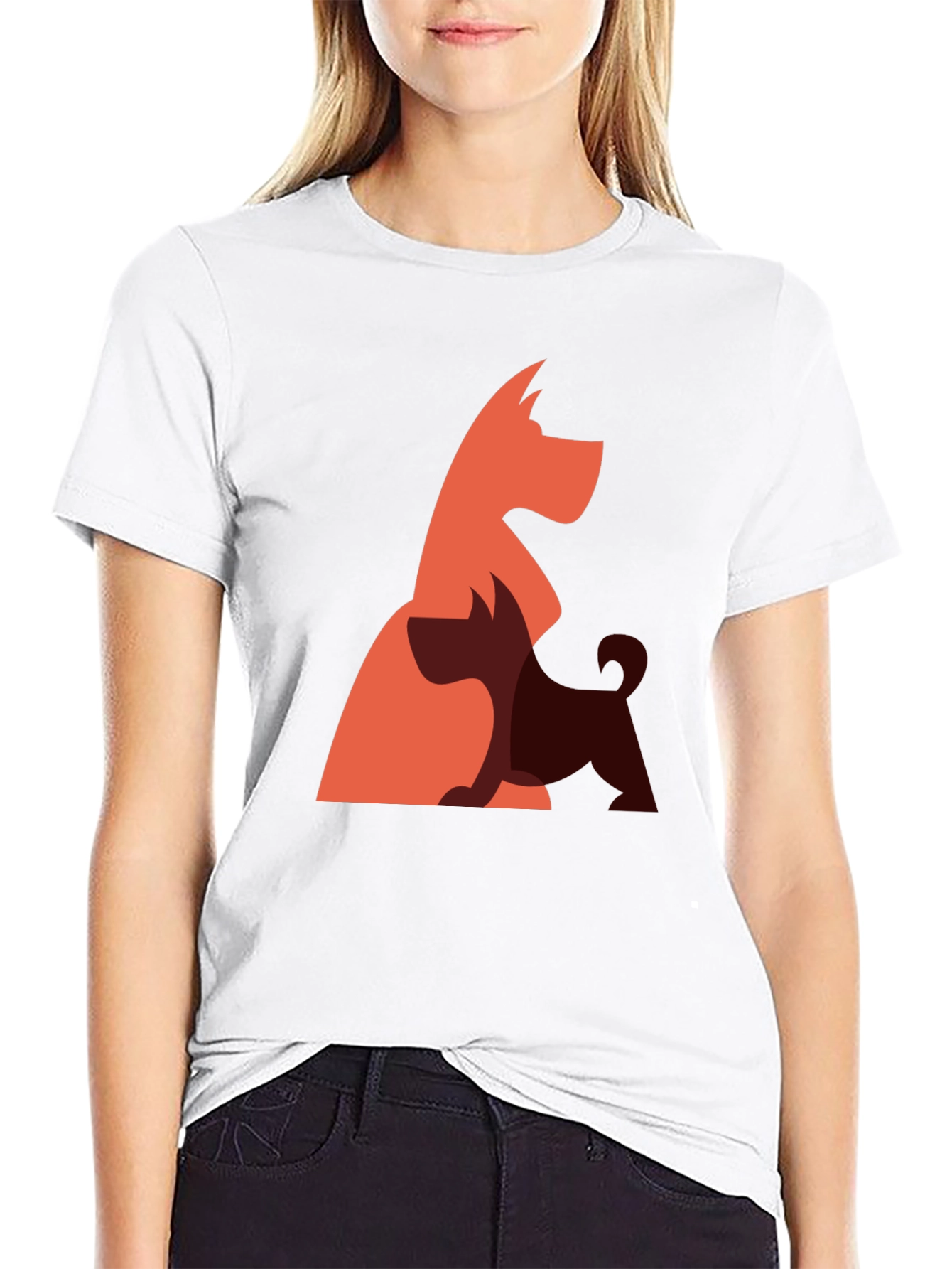 Black Dog Breed Graphic Tee - Modern Pet Lover Shirt view 9