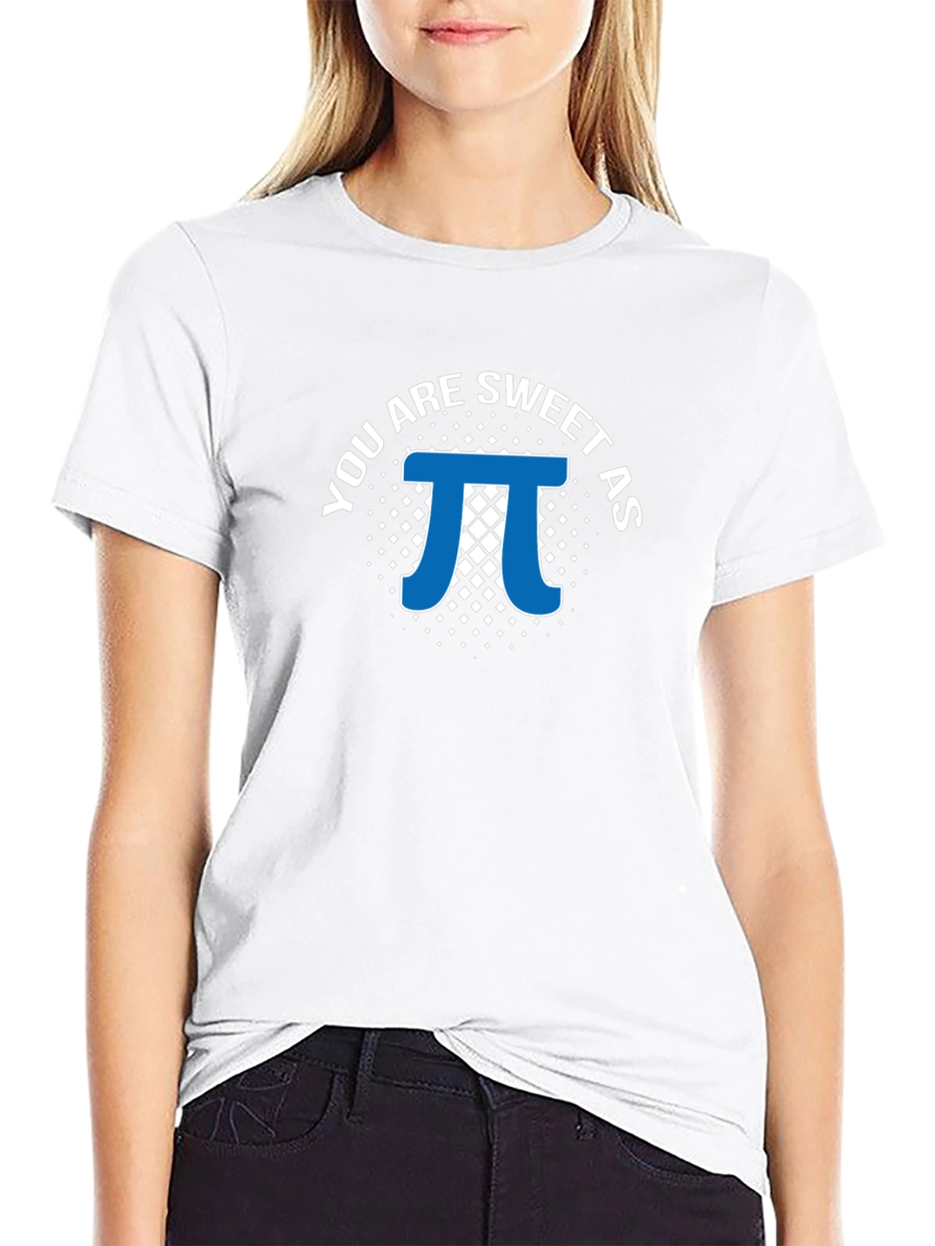 Black You Are Sweet as Pi T-Shirt - Math Pun Tee view 9