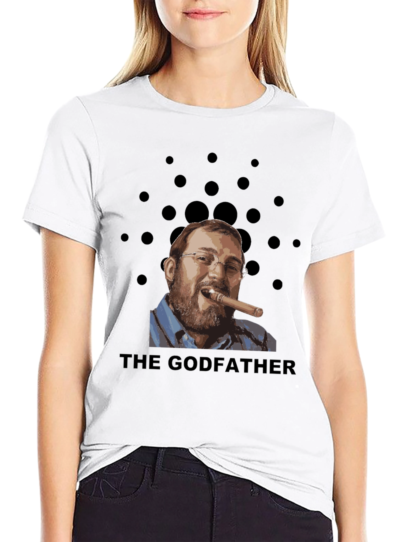 Black The Godfather Cardano T-Shirt view 9