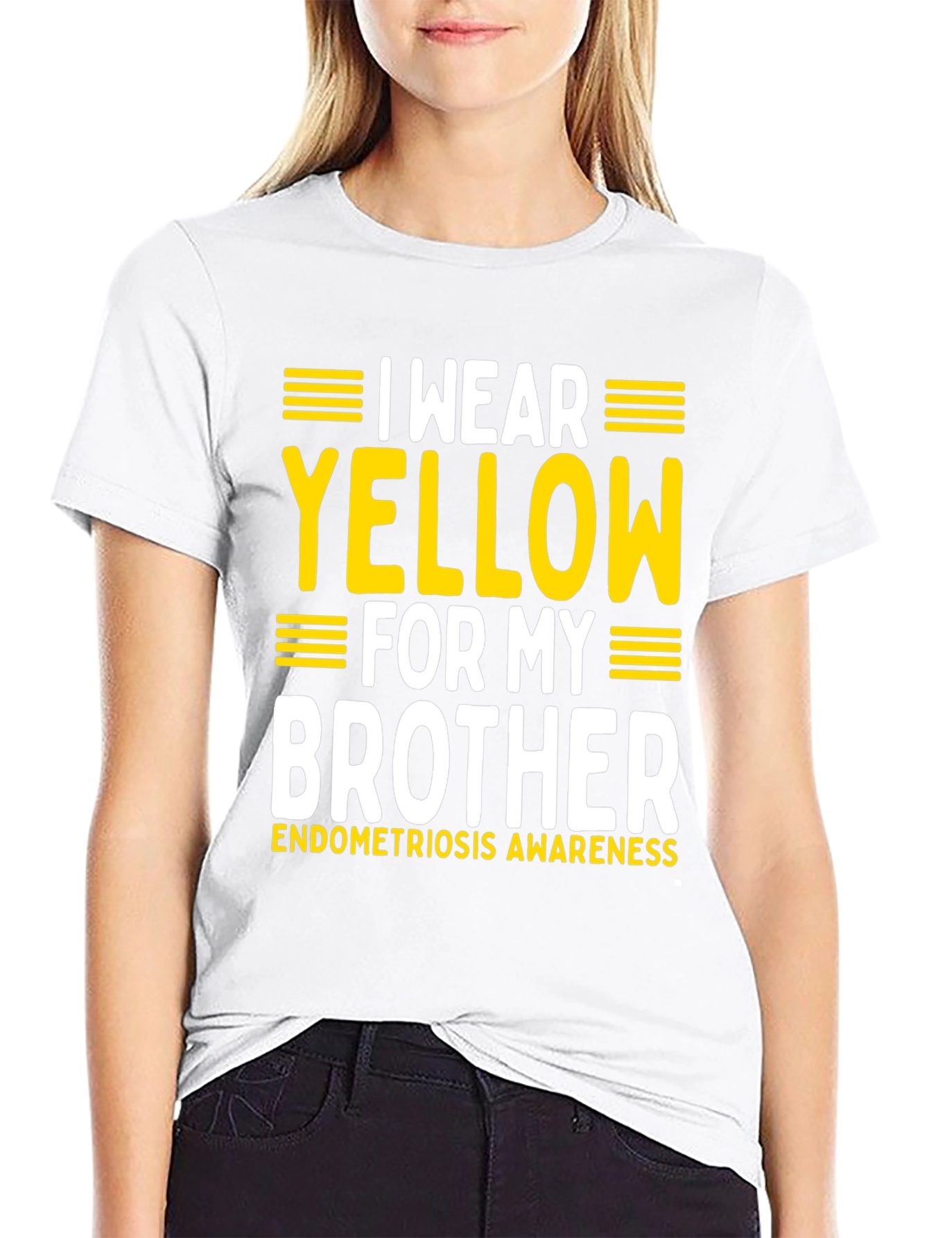 Yellow Brother Awareness T-Shirt - 9