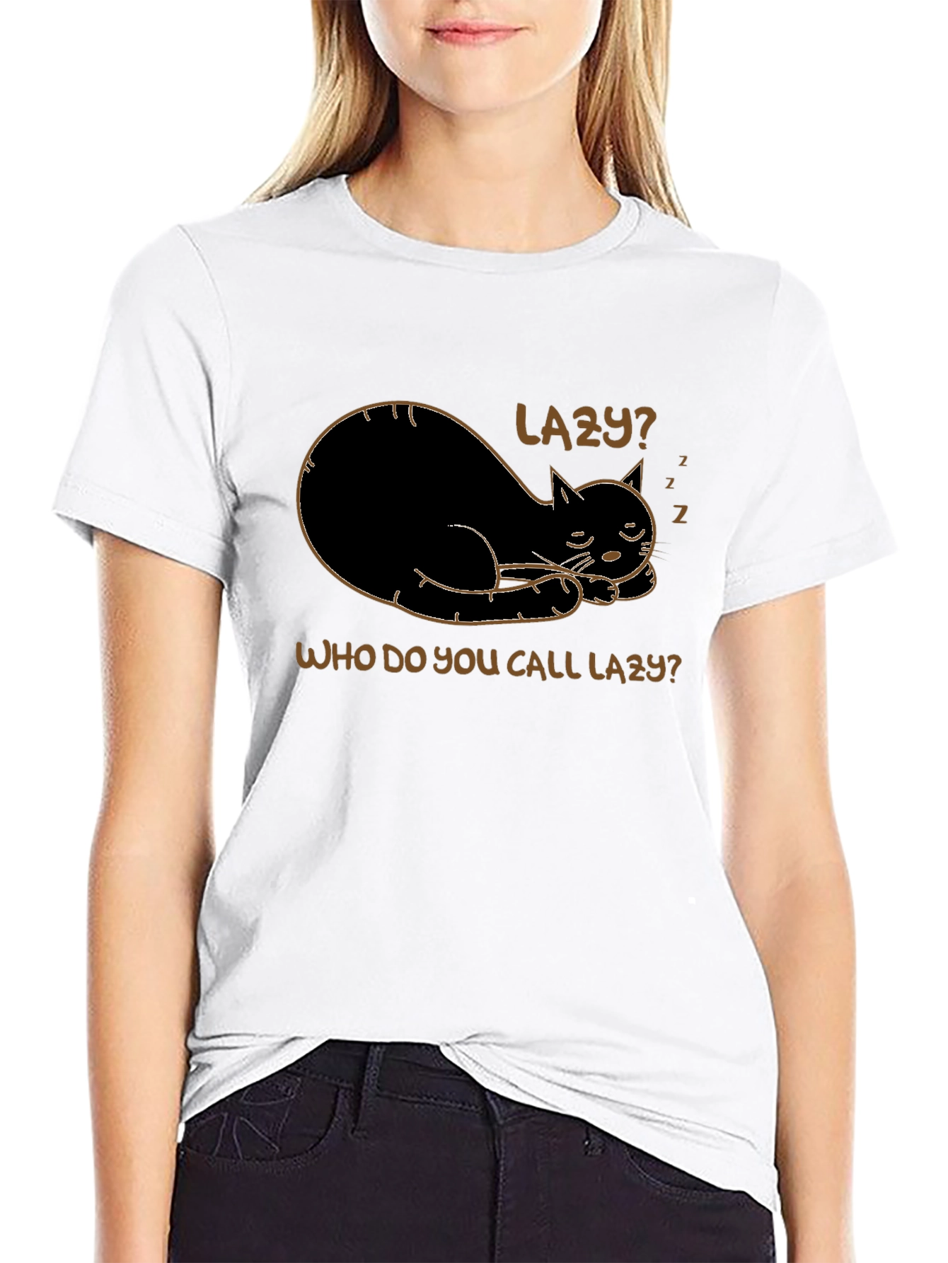 Lazy Cat T-Shirt - Unisex Comfort - 9
