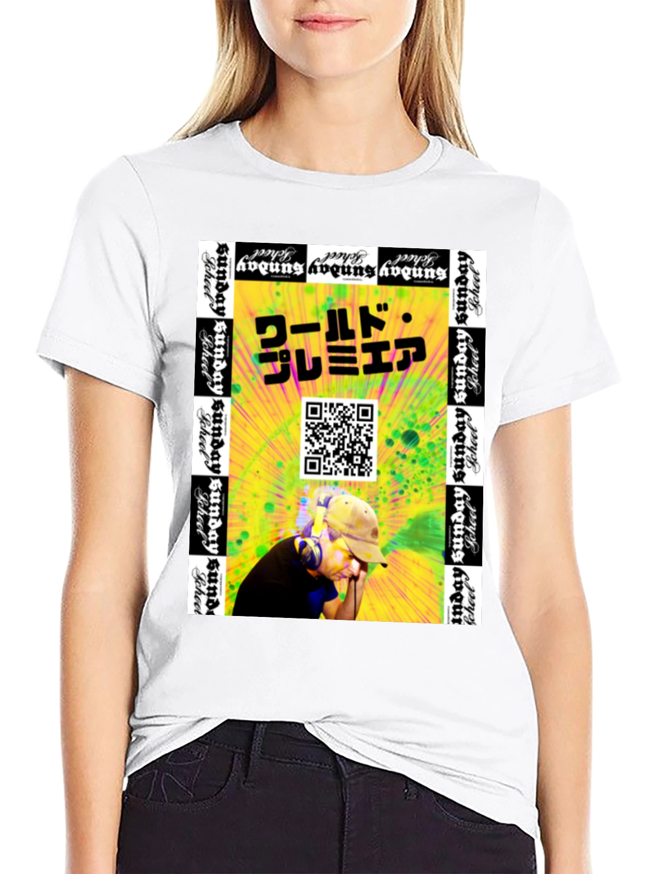 Black World Premiere Graphic Tee view 9