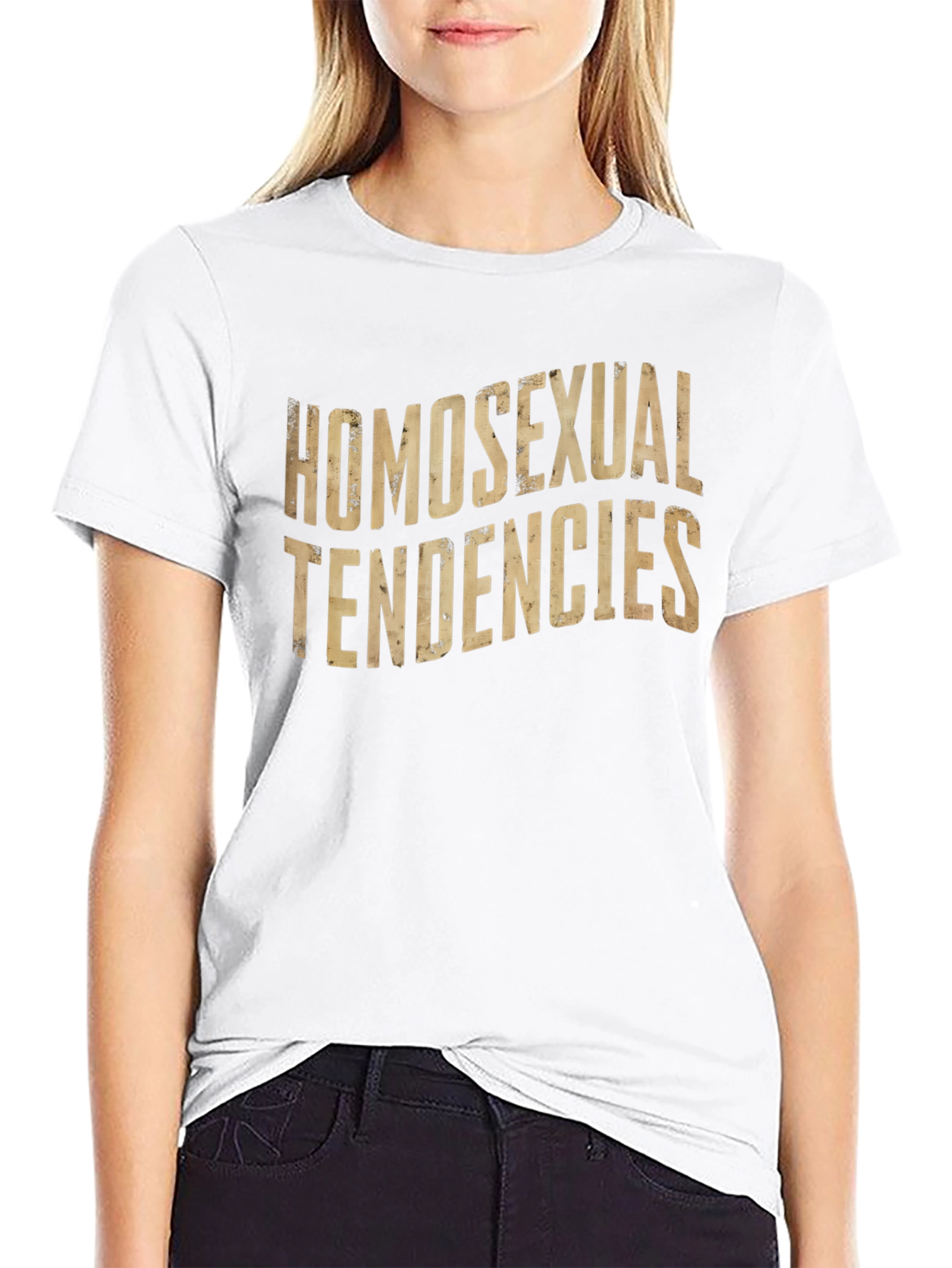 Black Homosexual Tendencies Graphic Tee view 9