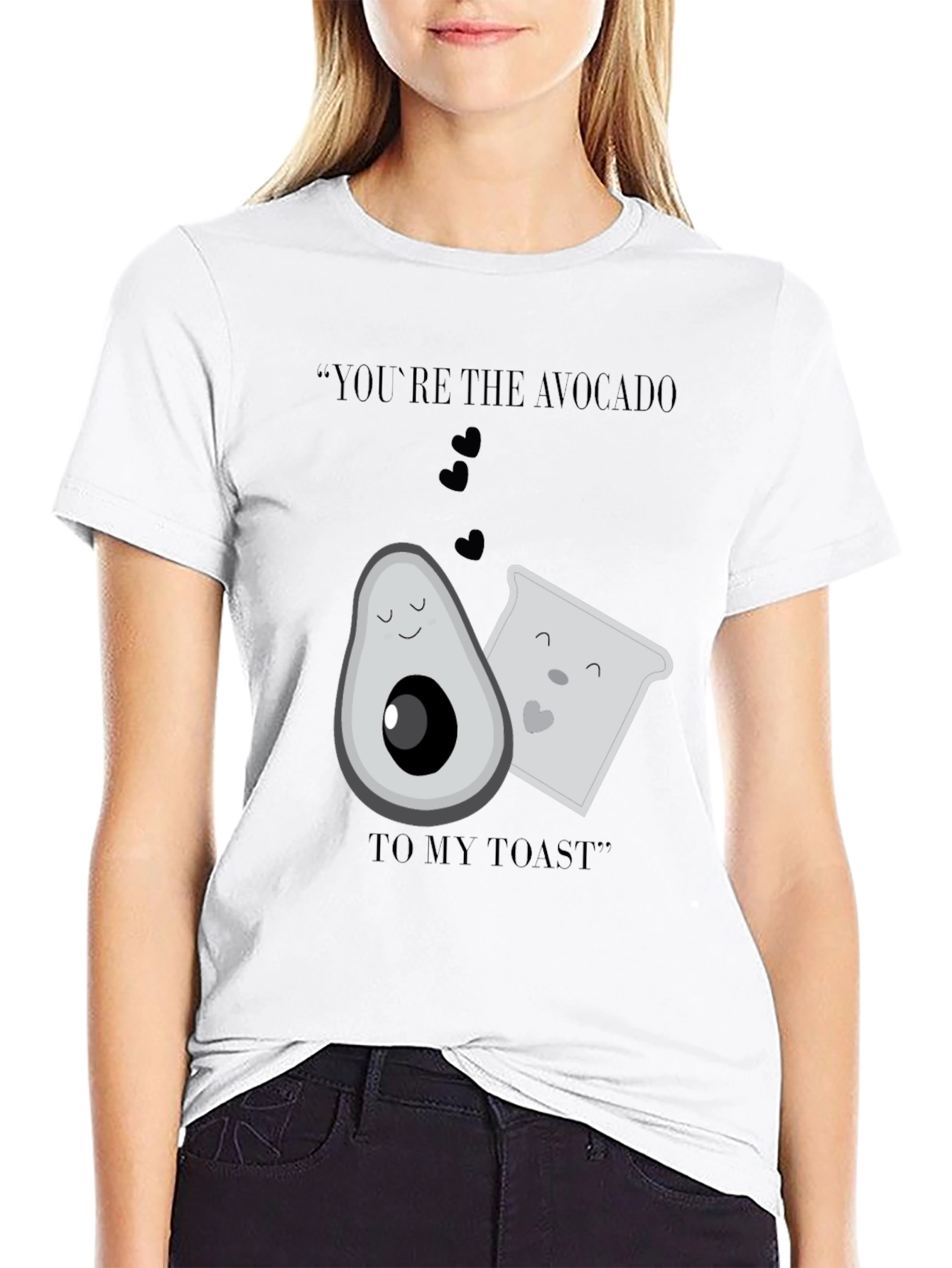 Black Avocado Toast Graphic Tee - Funny Foodie Shirt view 9
