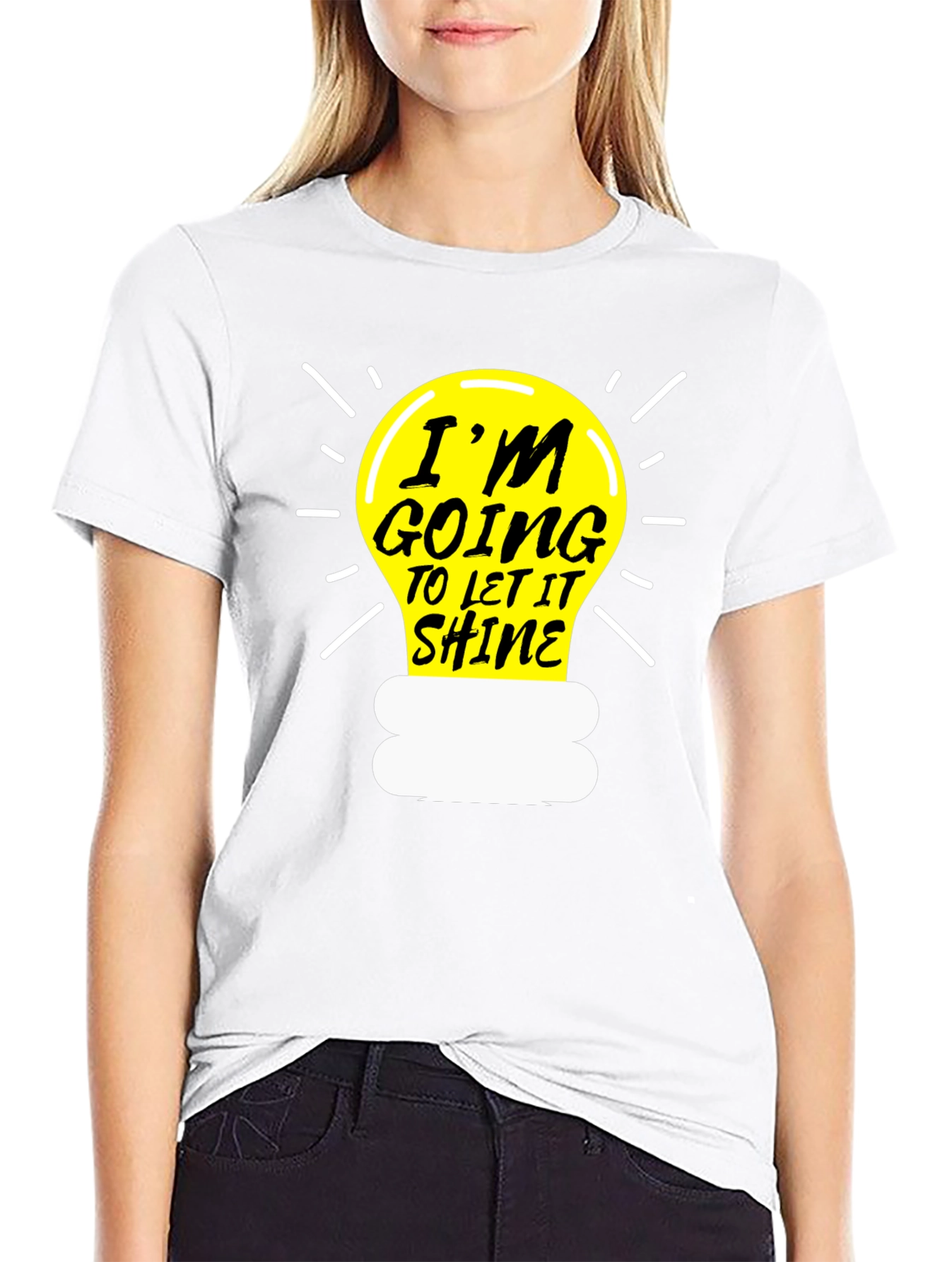 Black I'm Going to Let it Shine T-Shirt view 9