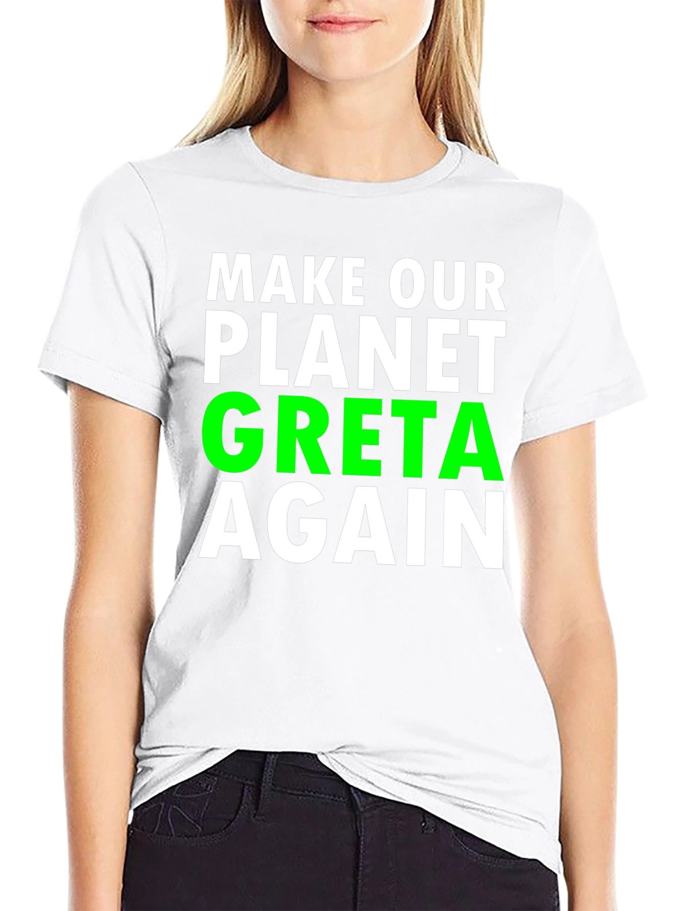 Greta Planet T-Shirt - Environmental Awareness - 9