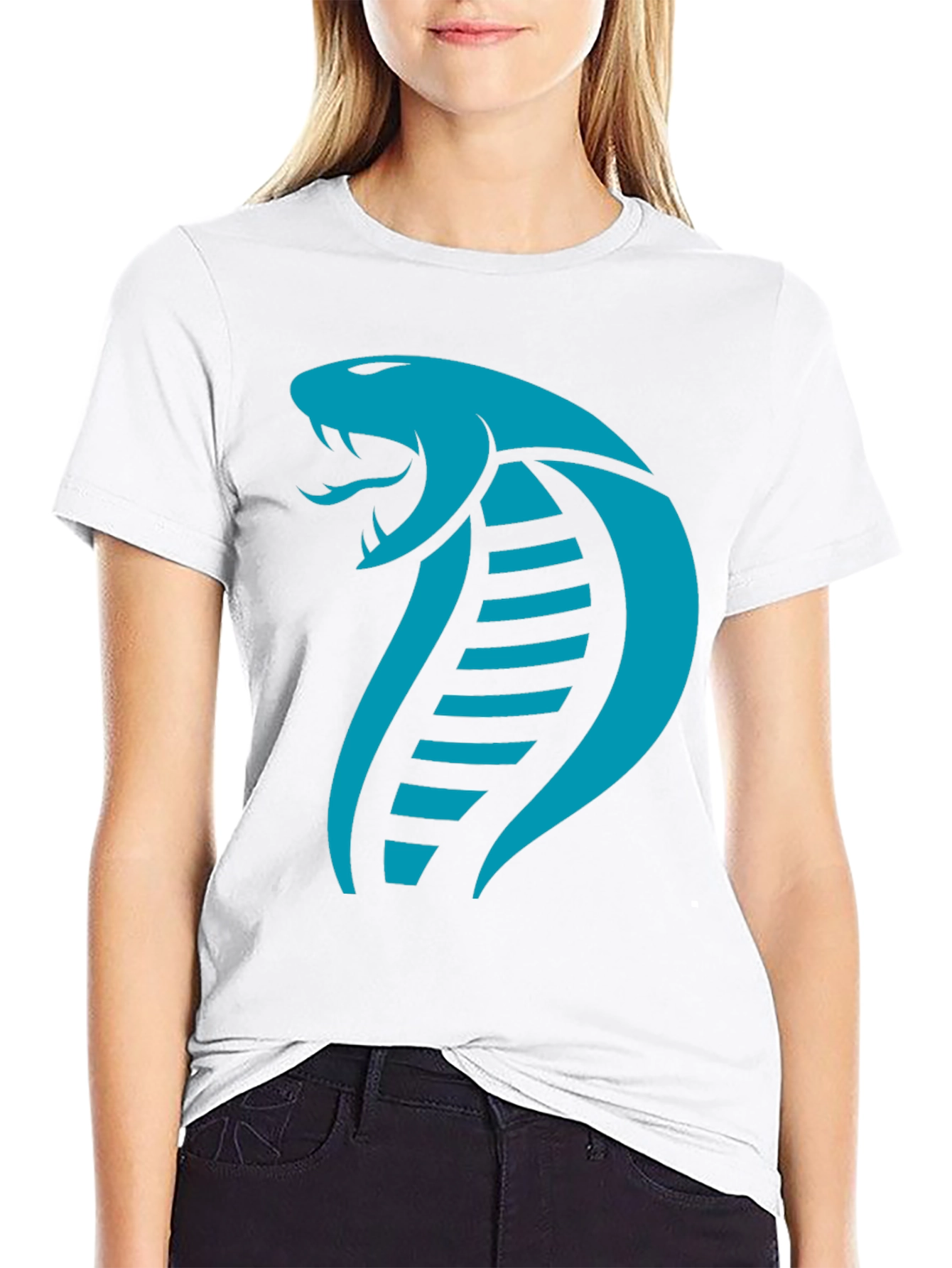 Black Cobra Snake Graphic T-Shirt - Bold Style view 9