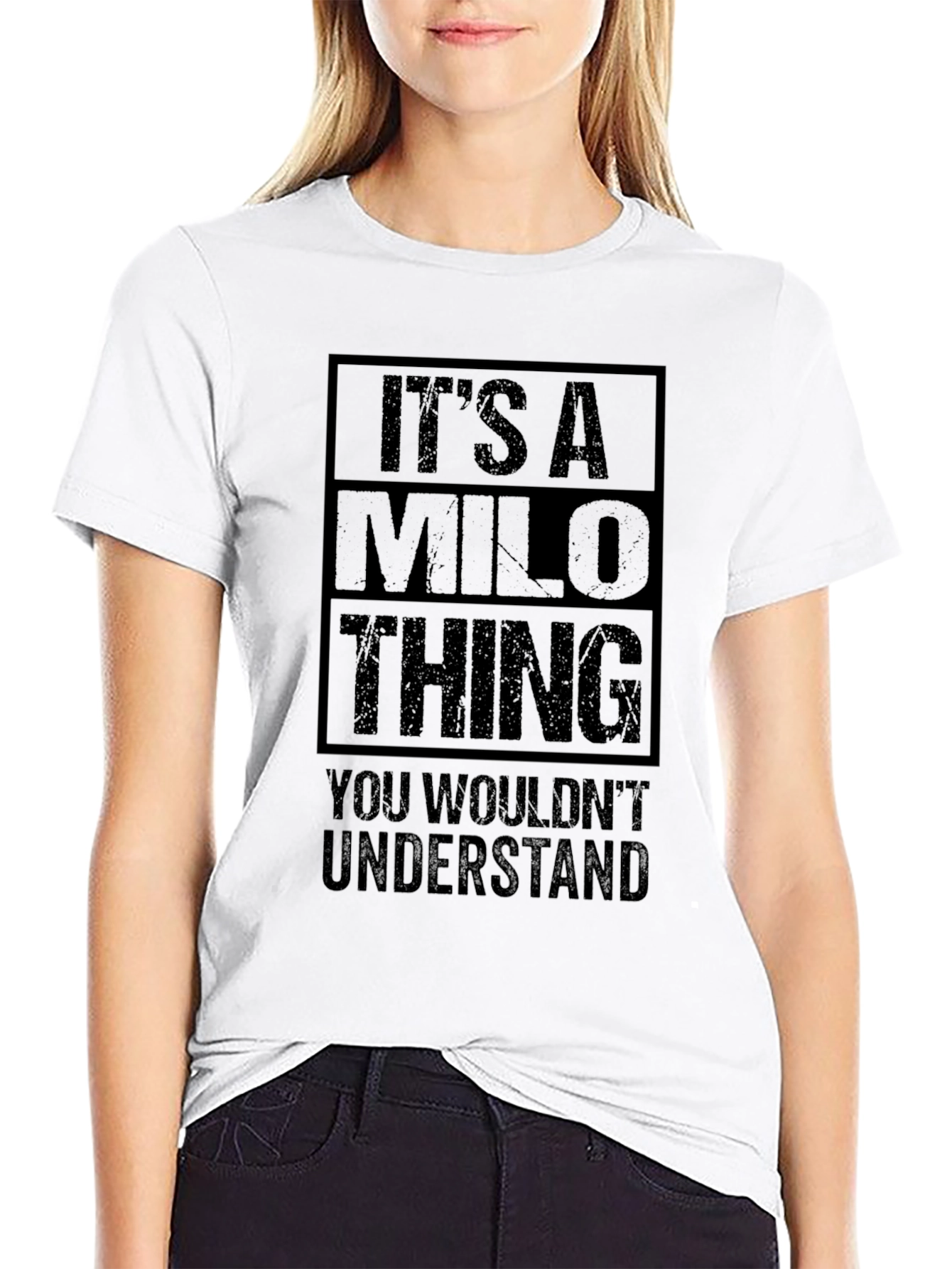 Black It's A Milo Thing - Graphic T-Shirt view 9