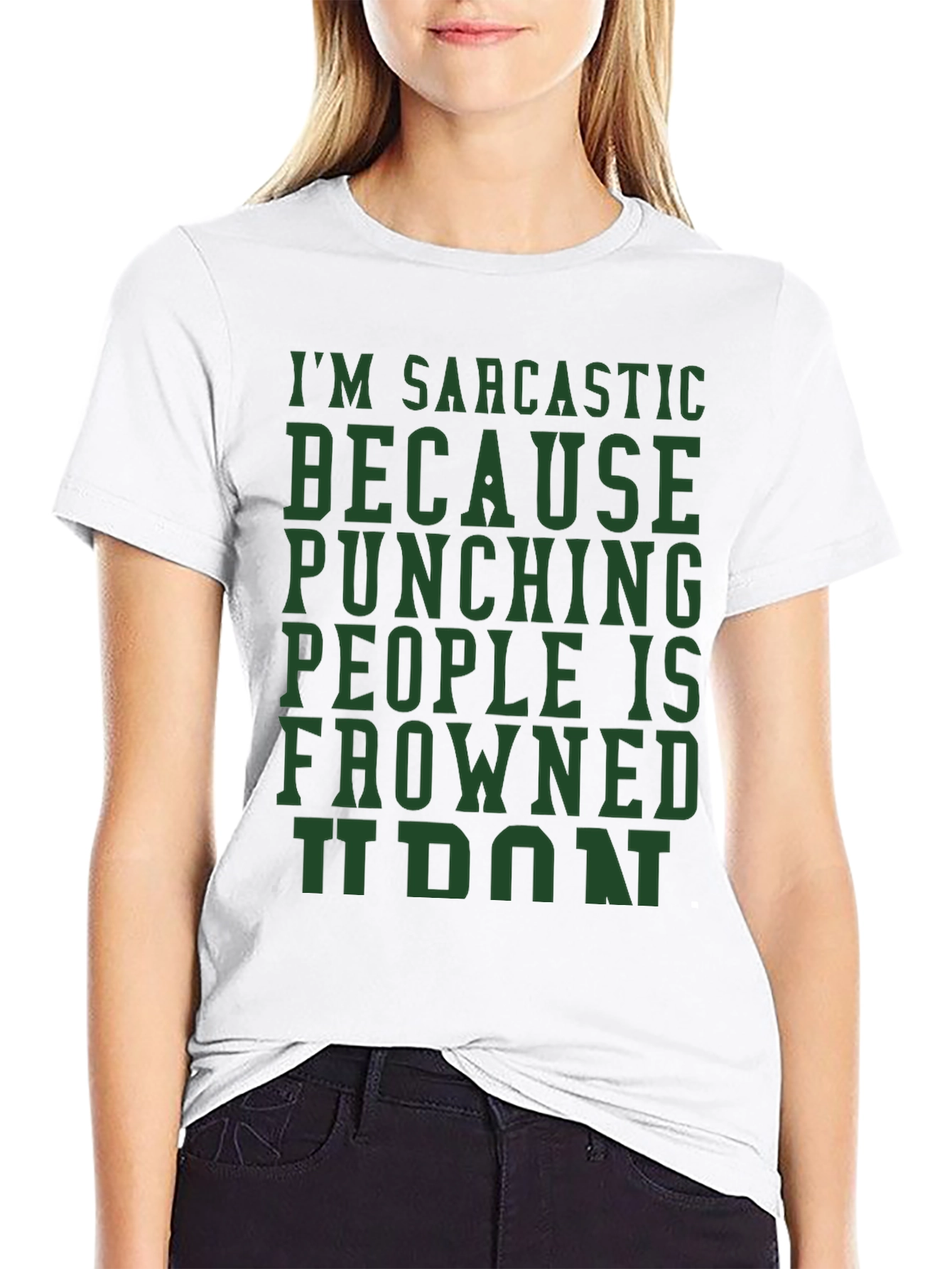 Black Sarcastic Humor T-Shirt view 9