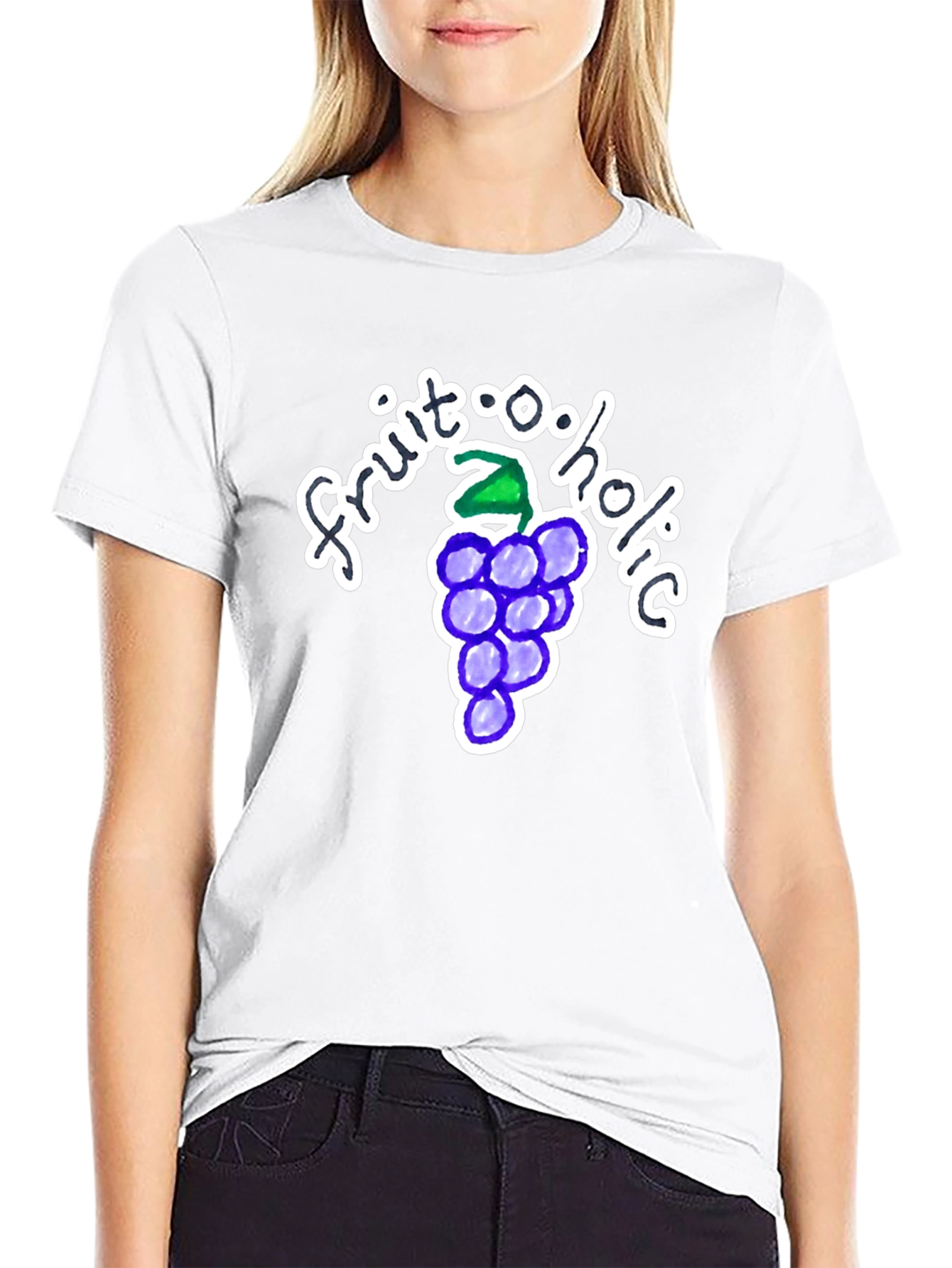 Black Fruit-o-holic Graphic T-Shirt view 9