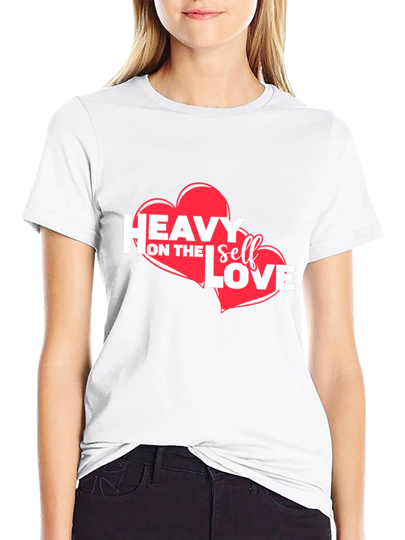 Heavy on the Self Love Graphic Tee - 9