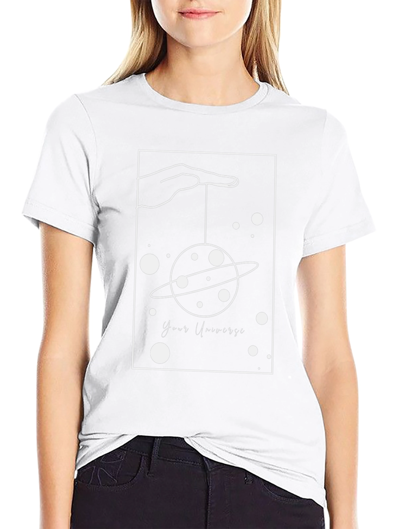 Your Universe Graphic Tee - Stylish Minimalist Design - 9