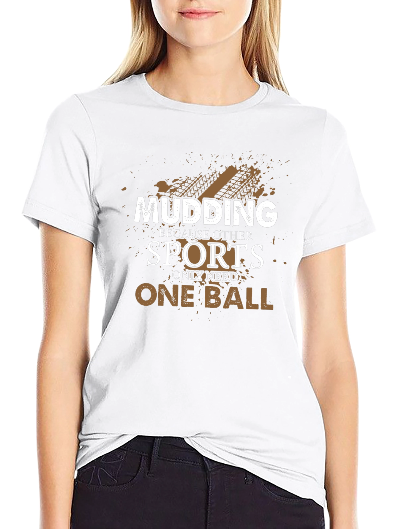 Black Mudding One Ball T-Shirt view 9