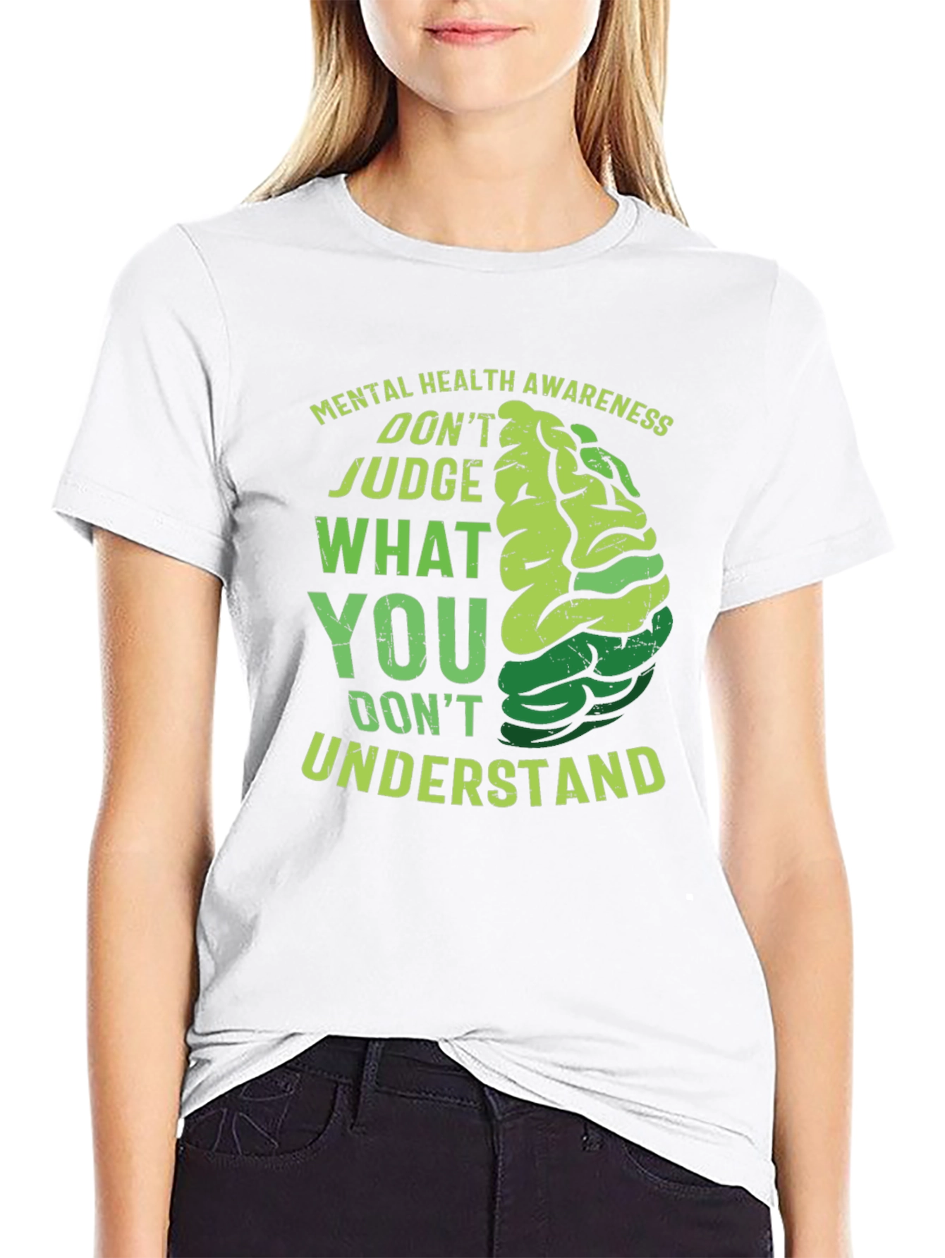 Mental Health Awareness Graphic T-Shirt - 9