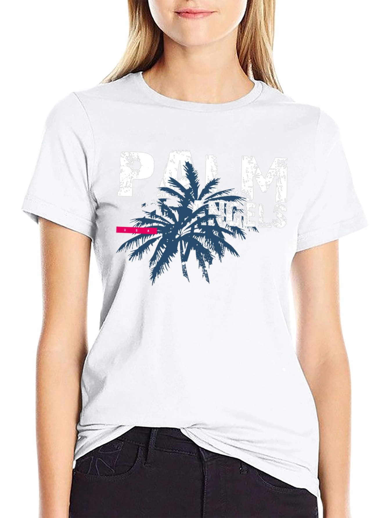 Black Palm Angels Graphic Print Black T-Shirt view 9