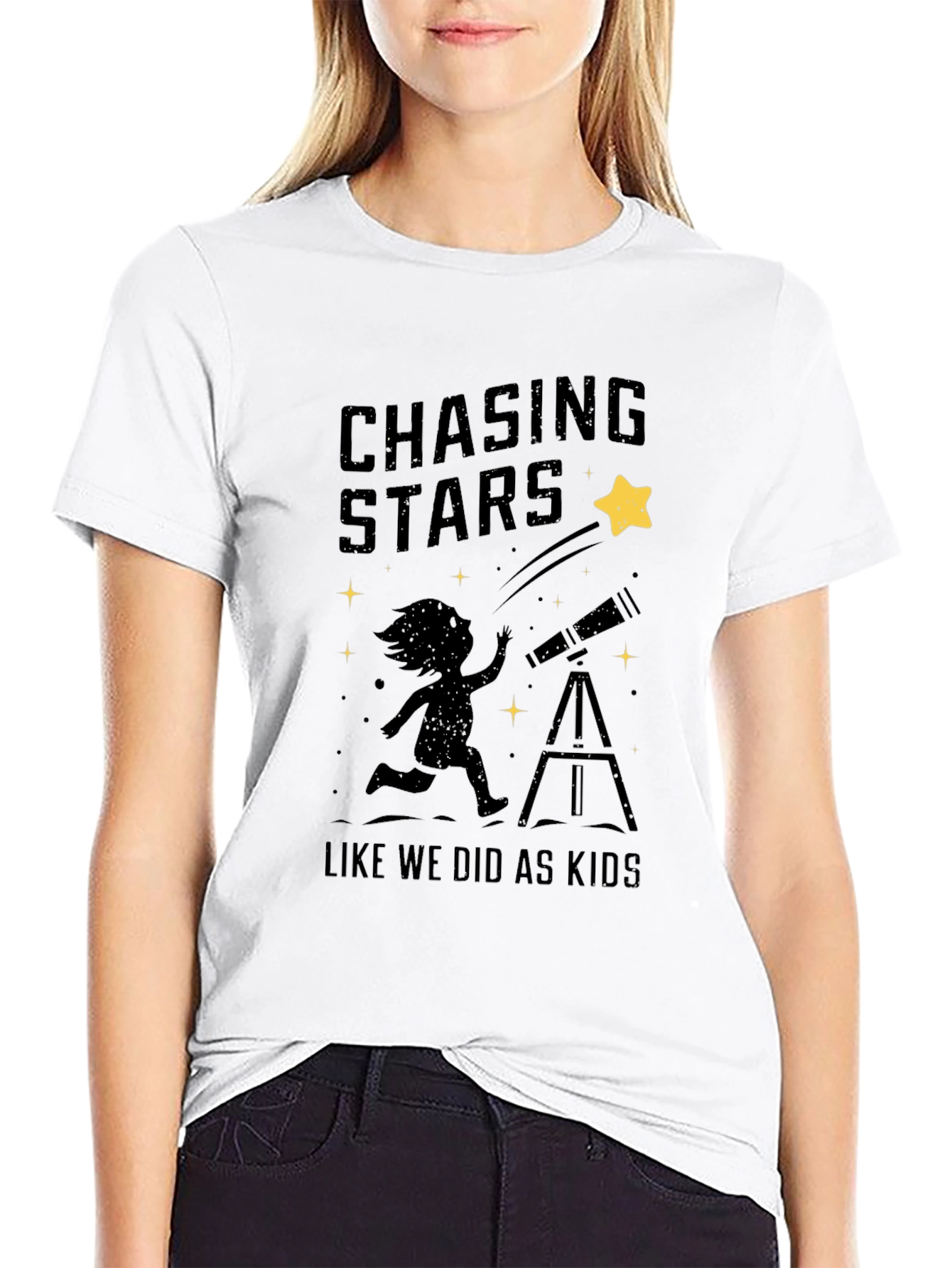 Chasing Stars Graphic Tee - 9