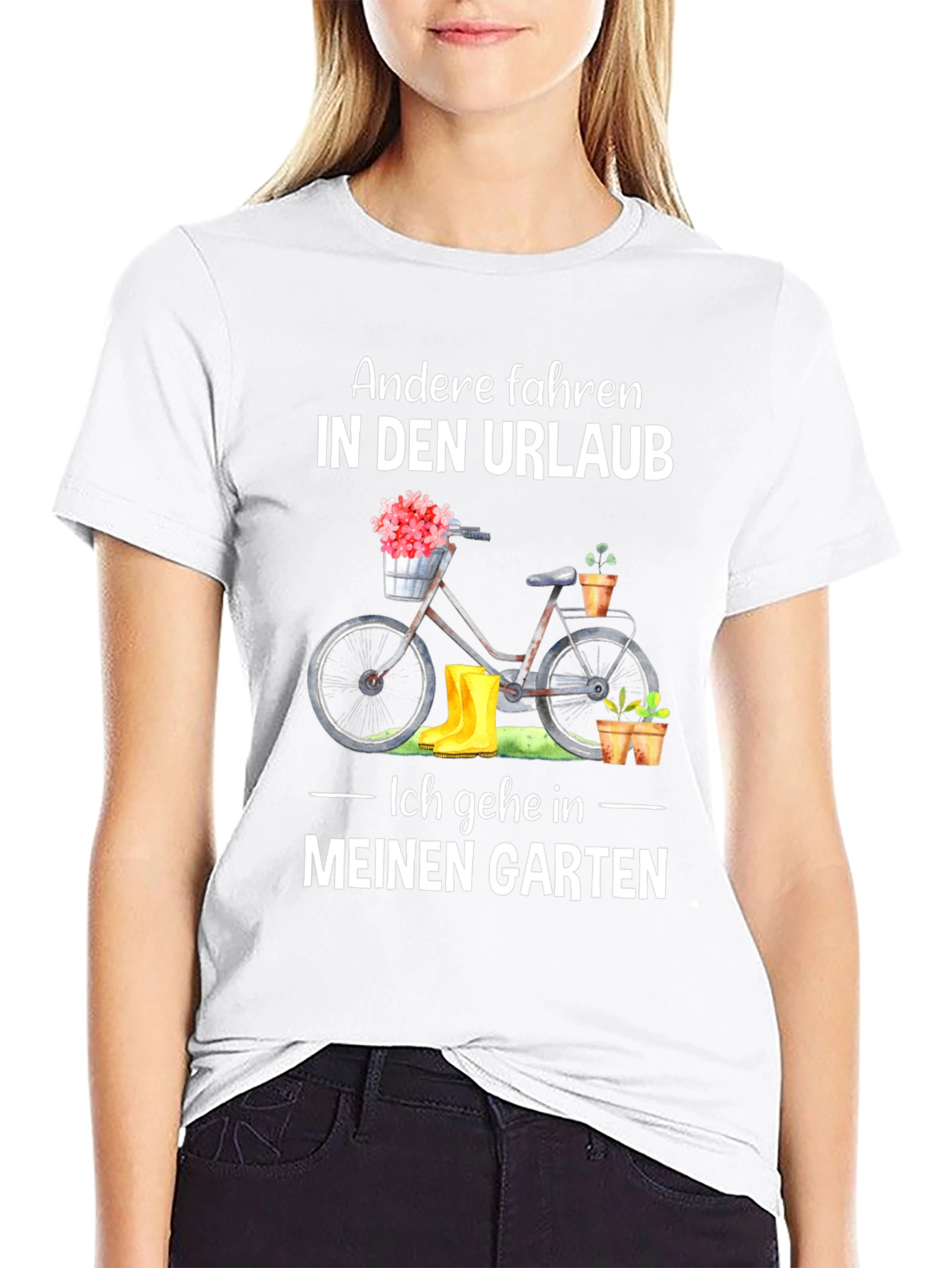 Black Gardening T-Shirt - Andere fahren in den Urlaub view 9