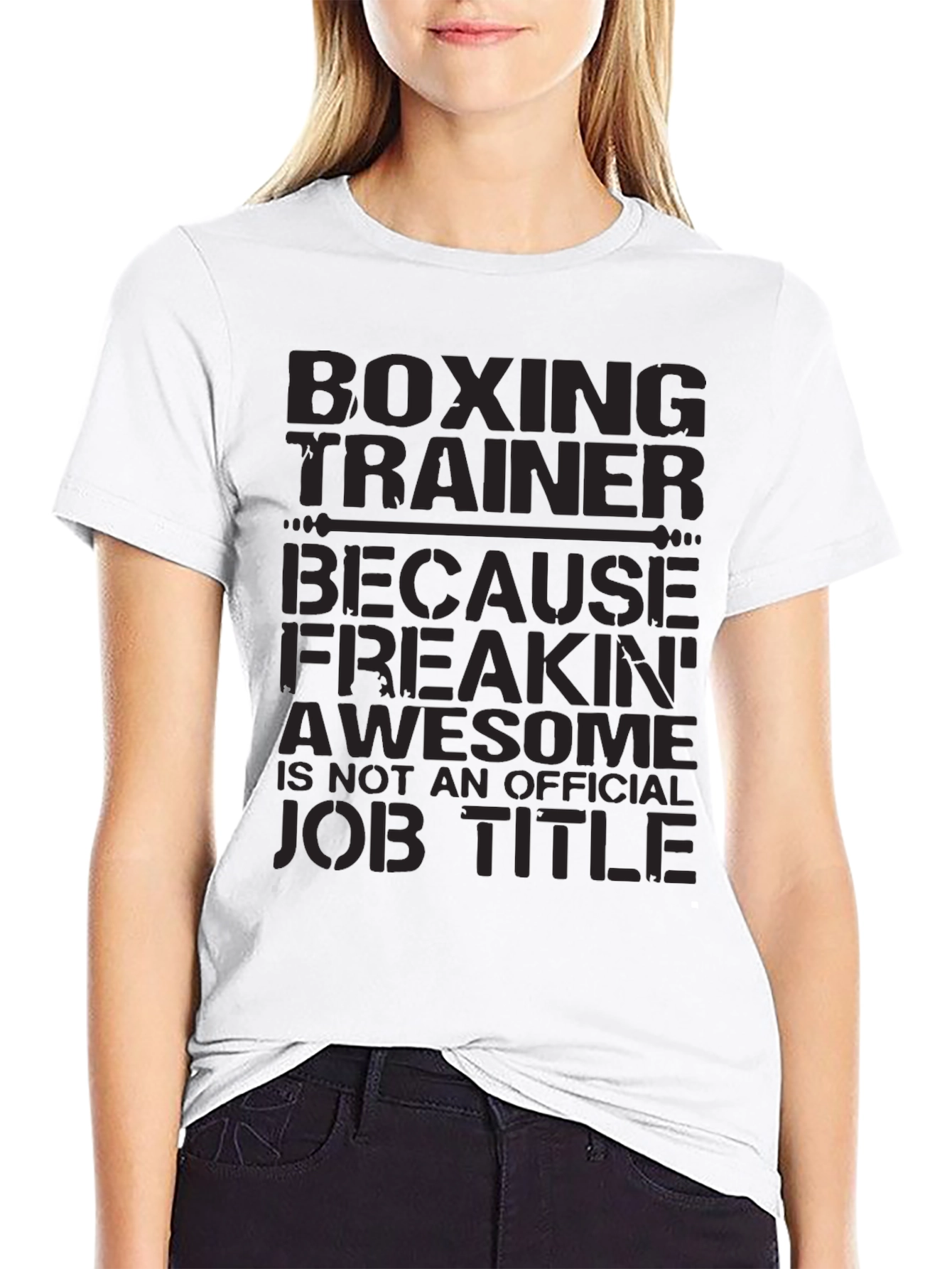 Black Boxing Trainer Graphic T-Shirt view 9