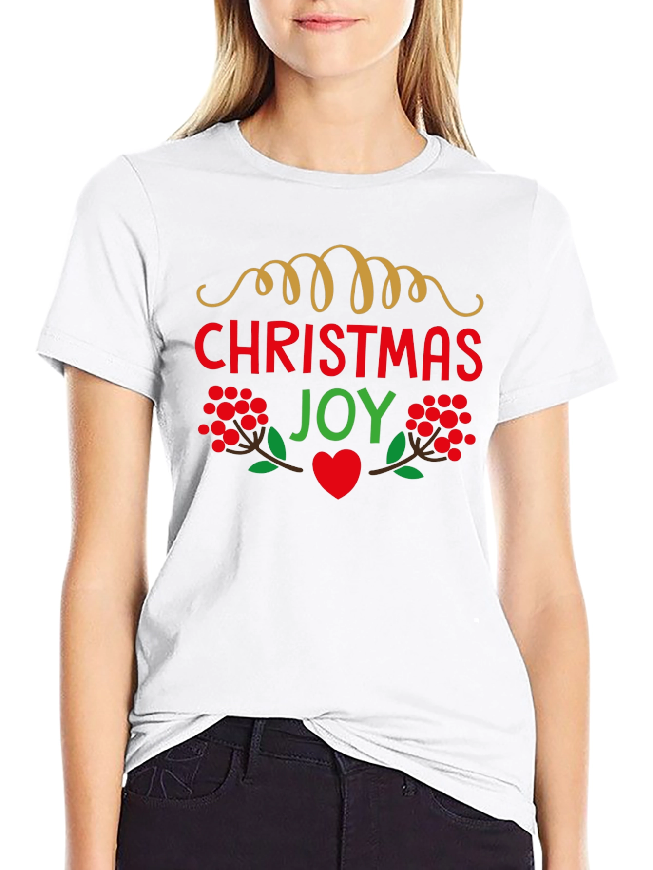 Christmas Joy Graphic Tee - 9