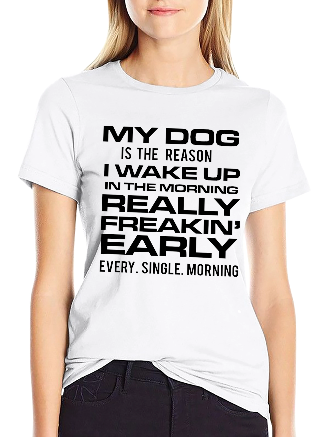 My Dog Is The Reason Funny T-Shirt - 9
