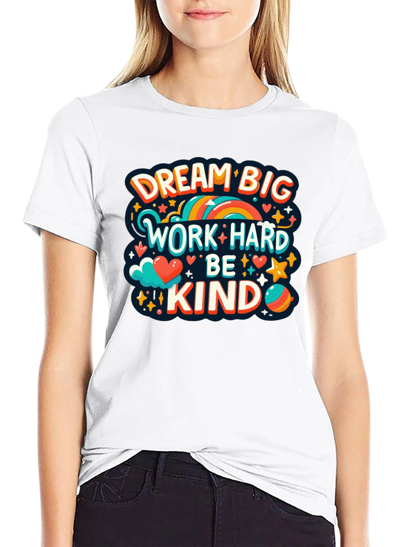 Dream Big T-Shirt - Inspirational Graphic Tee - 9