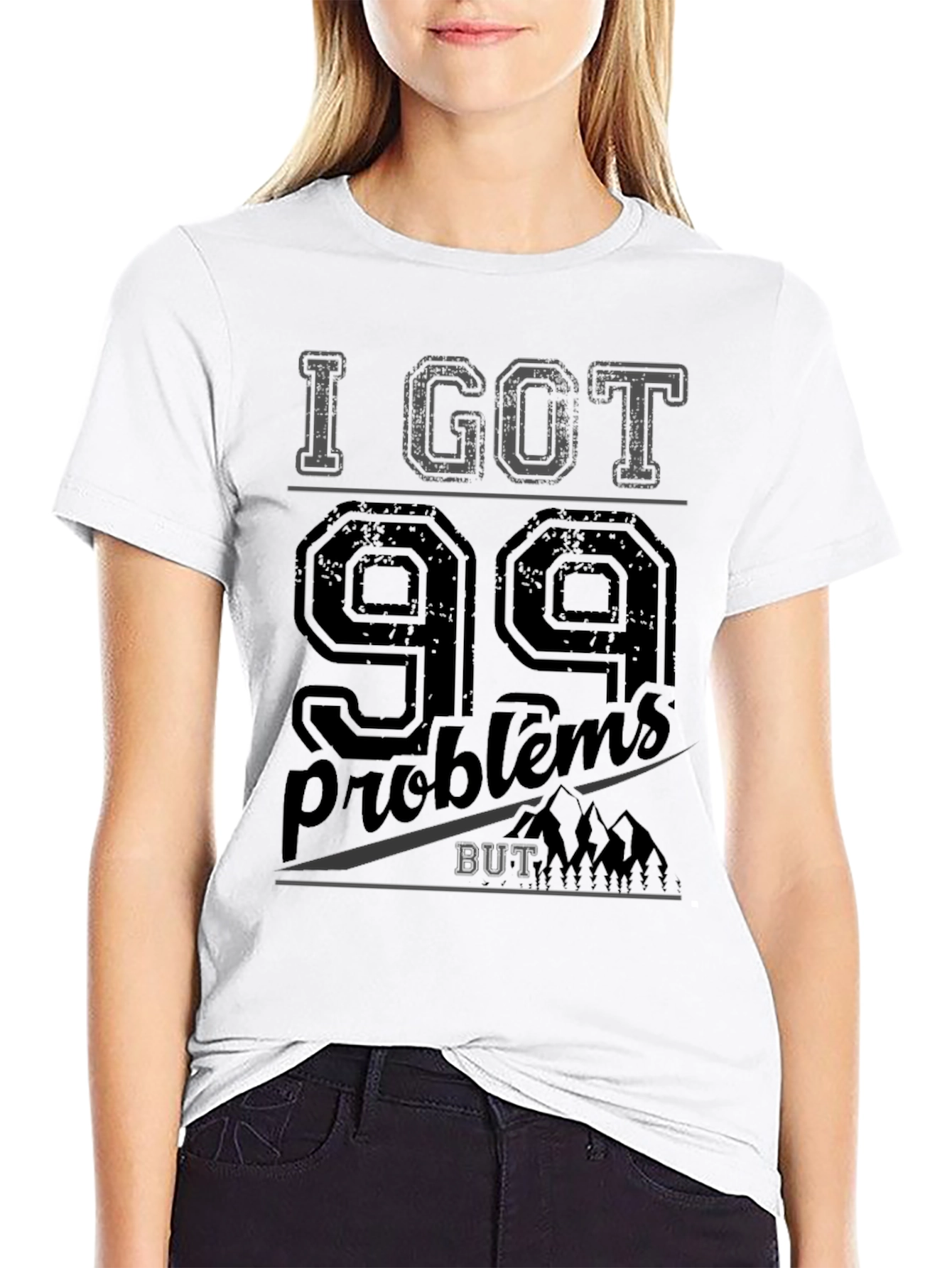 Black 99 Problems T-Shirt - Men's Graphic Tee view 9