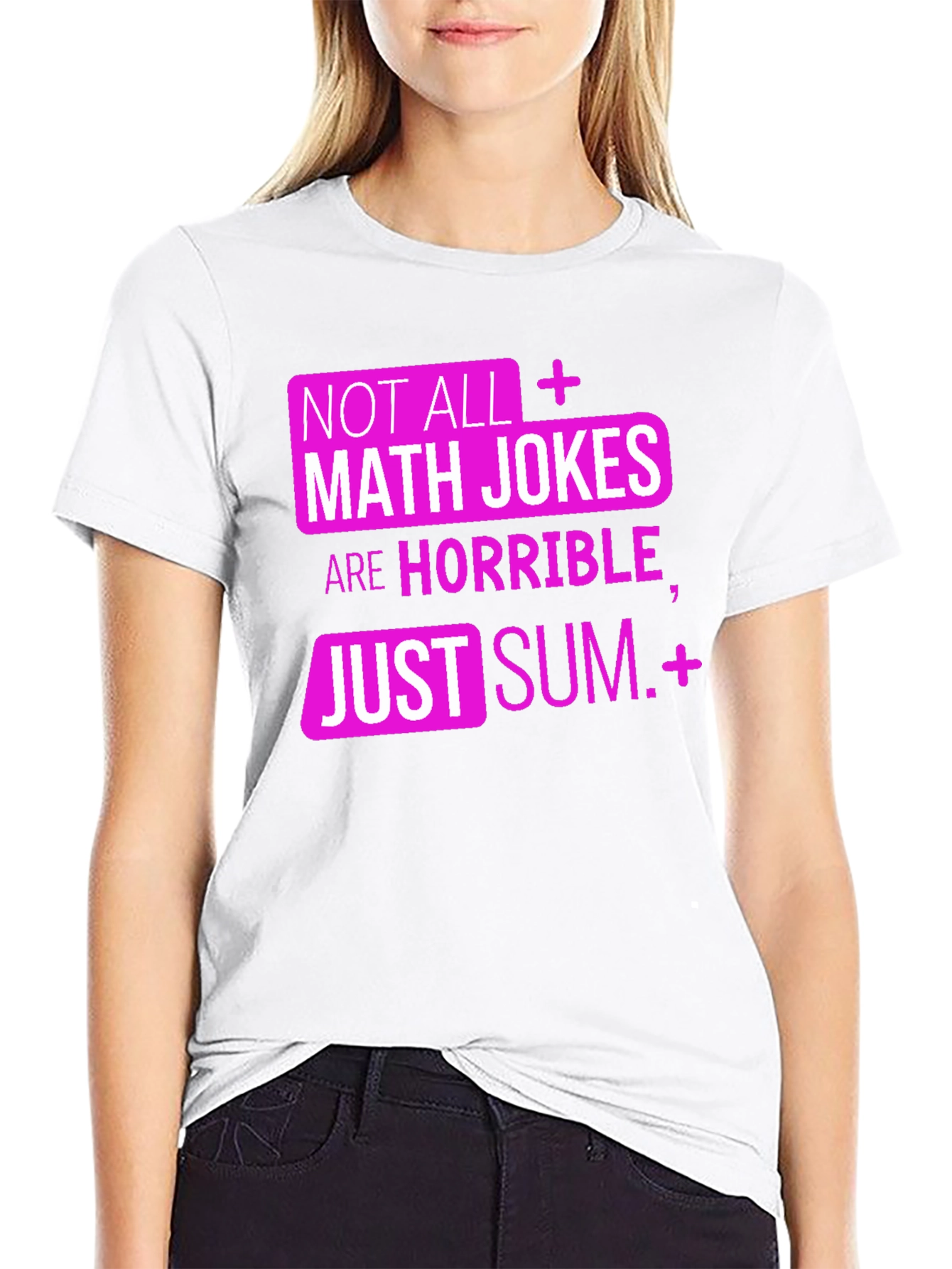 Black Math Jokes Tee - Sum Humor! view 9