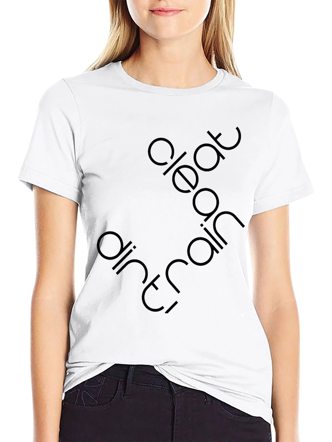 Black Cleat Dirt Train Black T-Shirt view 9