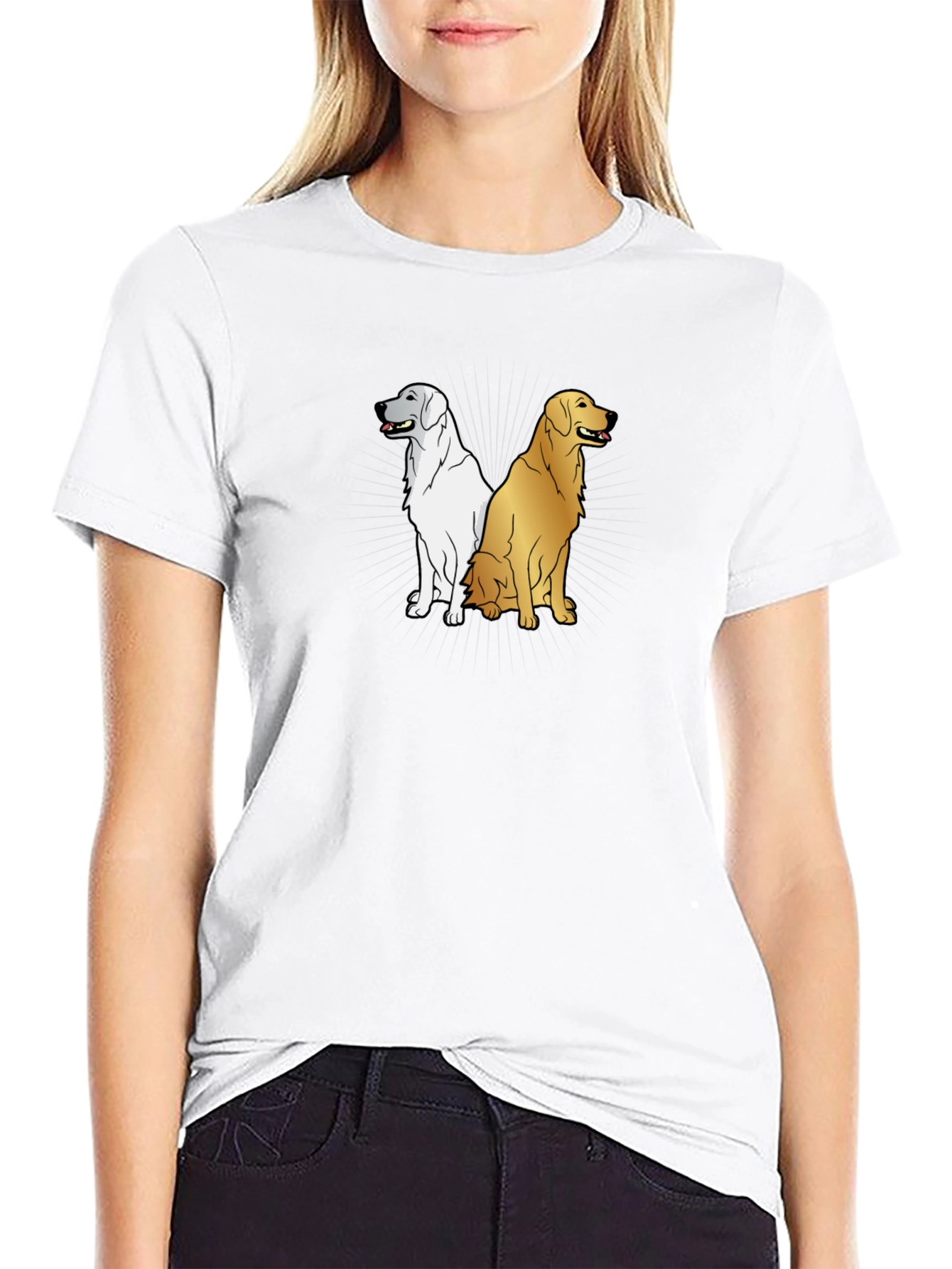 Black Dog Graphic Black T-Shirt view 9